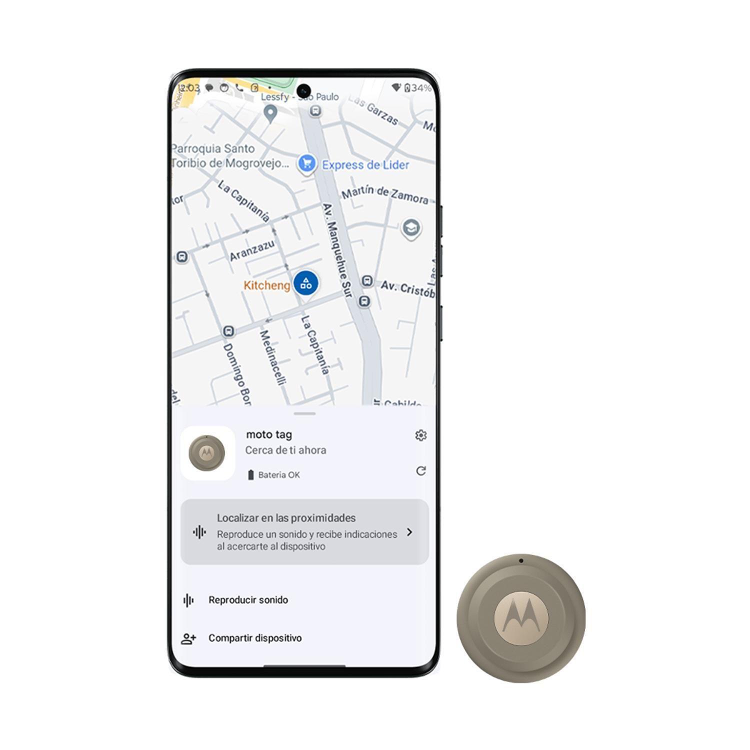 Motorola Moto Tag 2 Gris-5