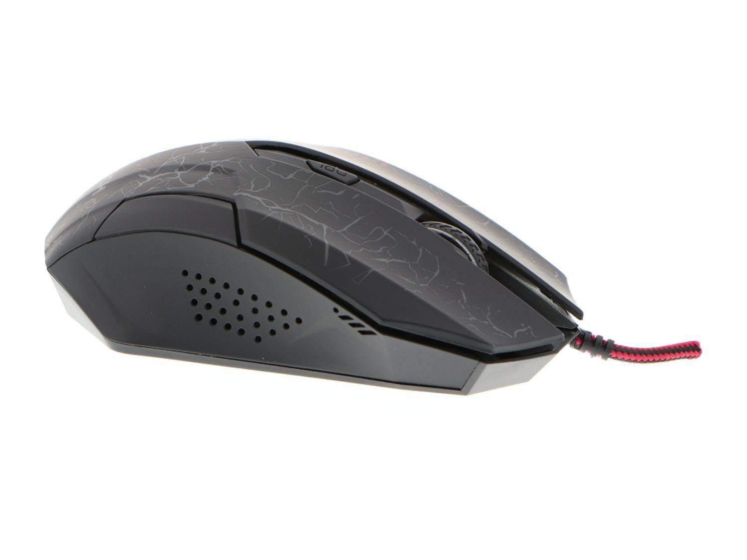 Mouse Gamer Xtech USB 6Bot LED 3Col 2400dpi XTM-510 Con diseño-5