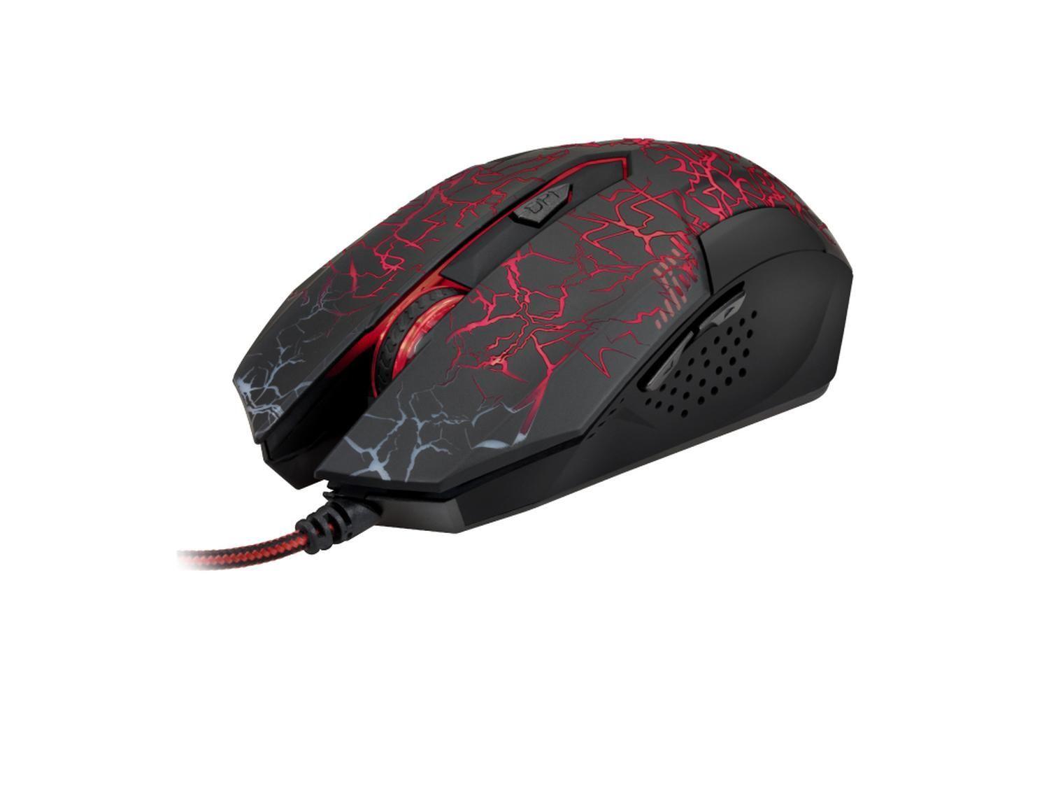 Mouse Gamer Xtech USB 6Bot LED 3Col 2400dpi XTM-510 Con diseño-0