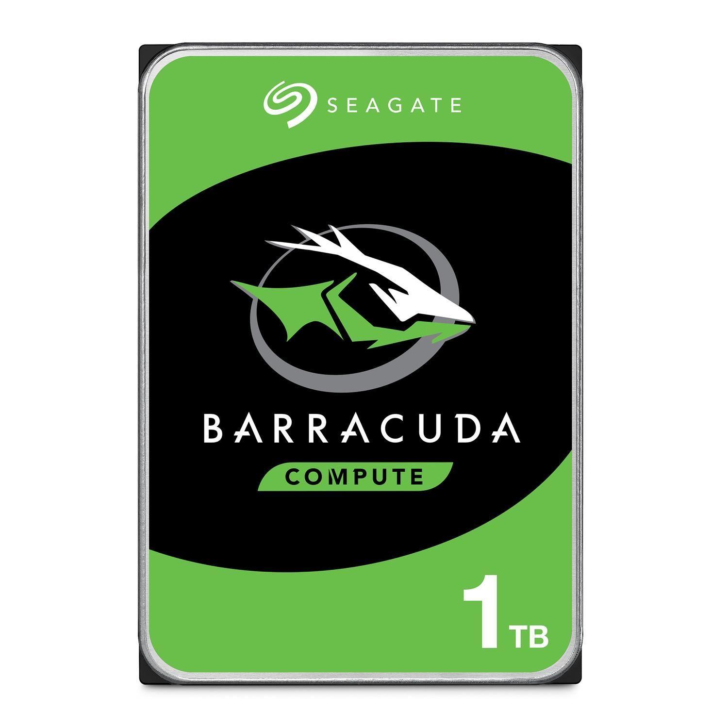 Disco Duro Interno Seagate 1TB Barracuda 3.5" 7200RPM Sata3 64MB verde-0