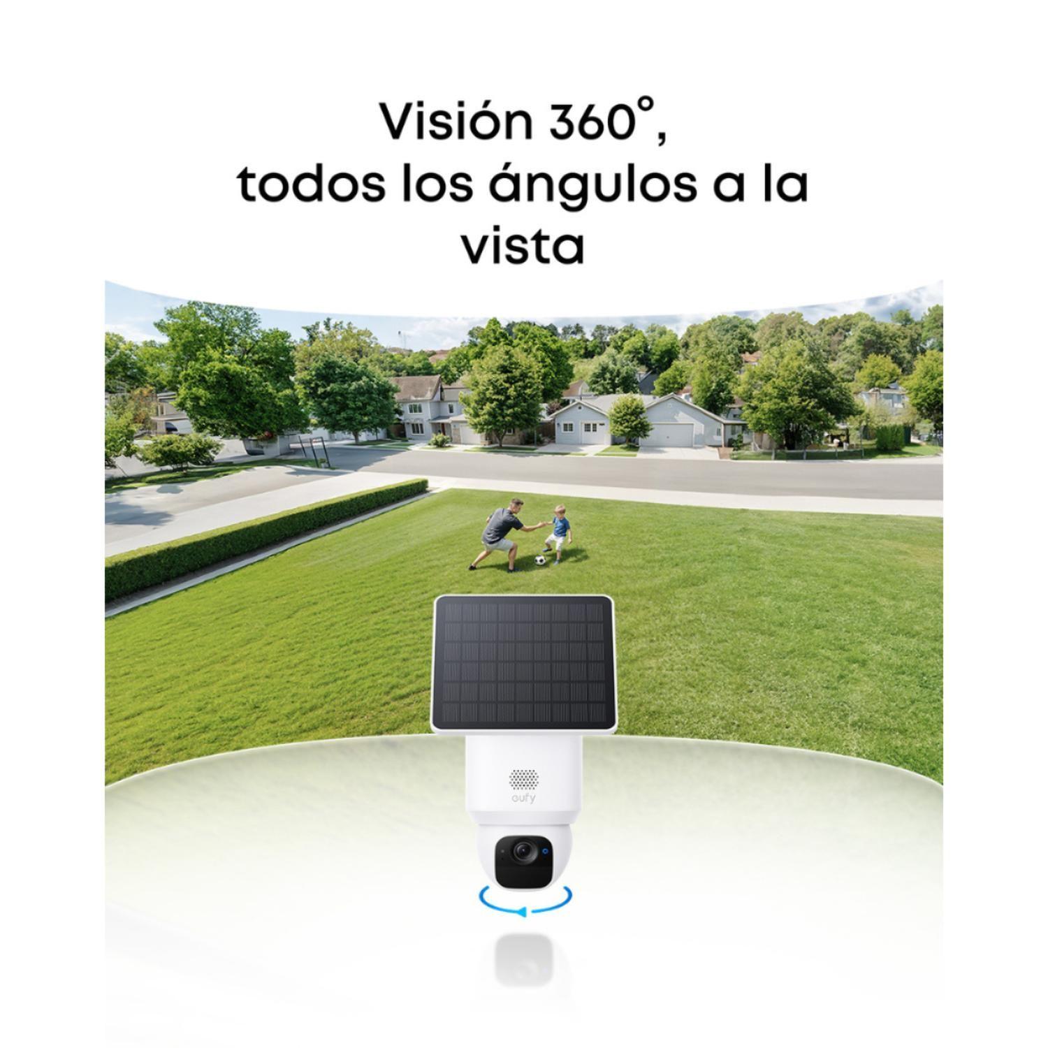 Camara de seguridad solar Eufy SoloCam E30 White-3