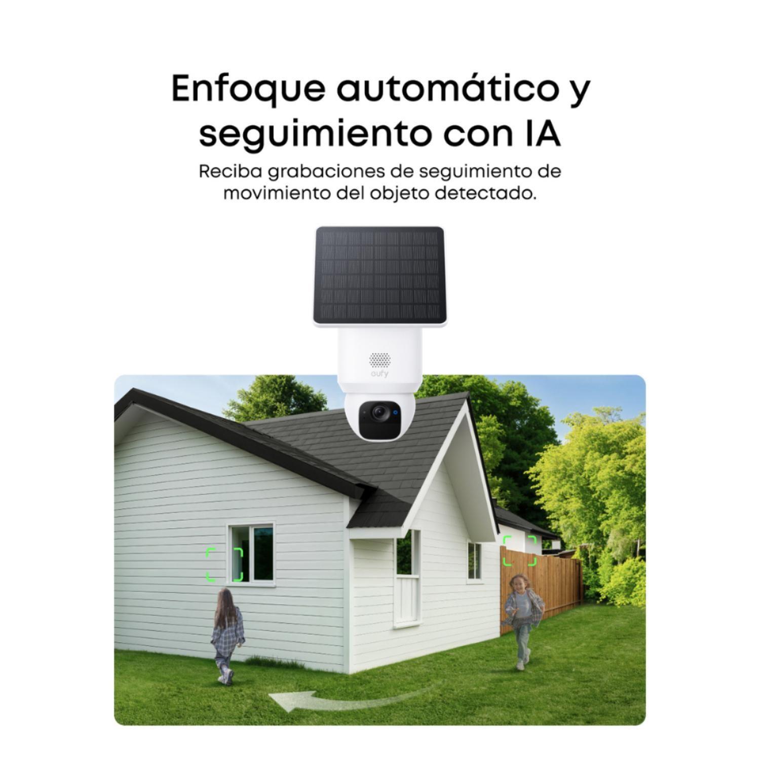 Camara de seguridad solar Eufy SoloCam E30 White-4