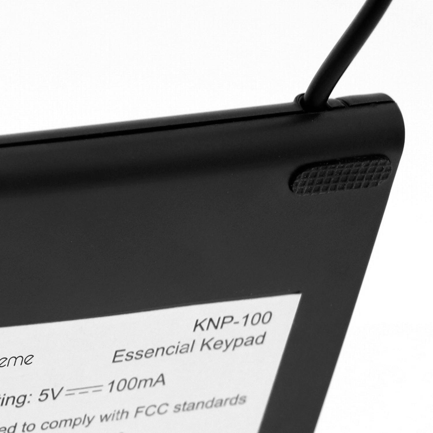 Teclado Numérico USB KlipXtreme KNP-100 Negro-3