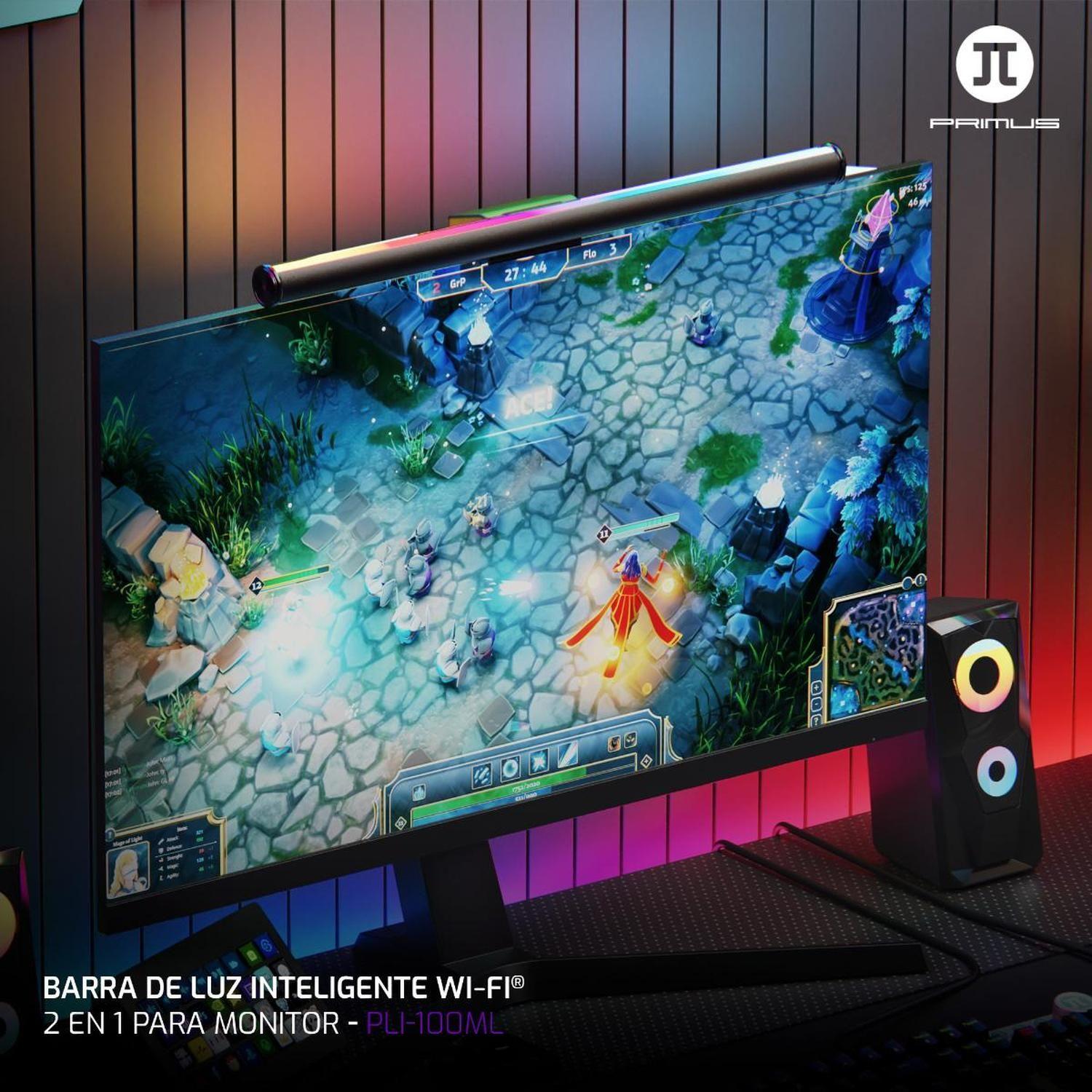 Barra de Luz Smart WiFi RGB para Monitor Primus Nimbus2L-4
