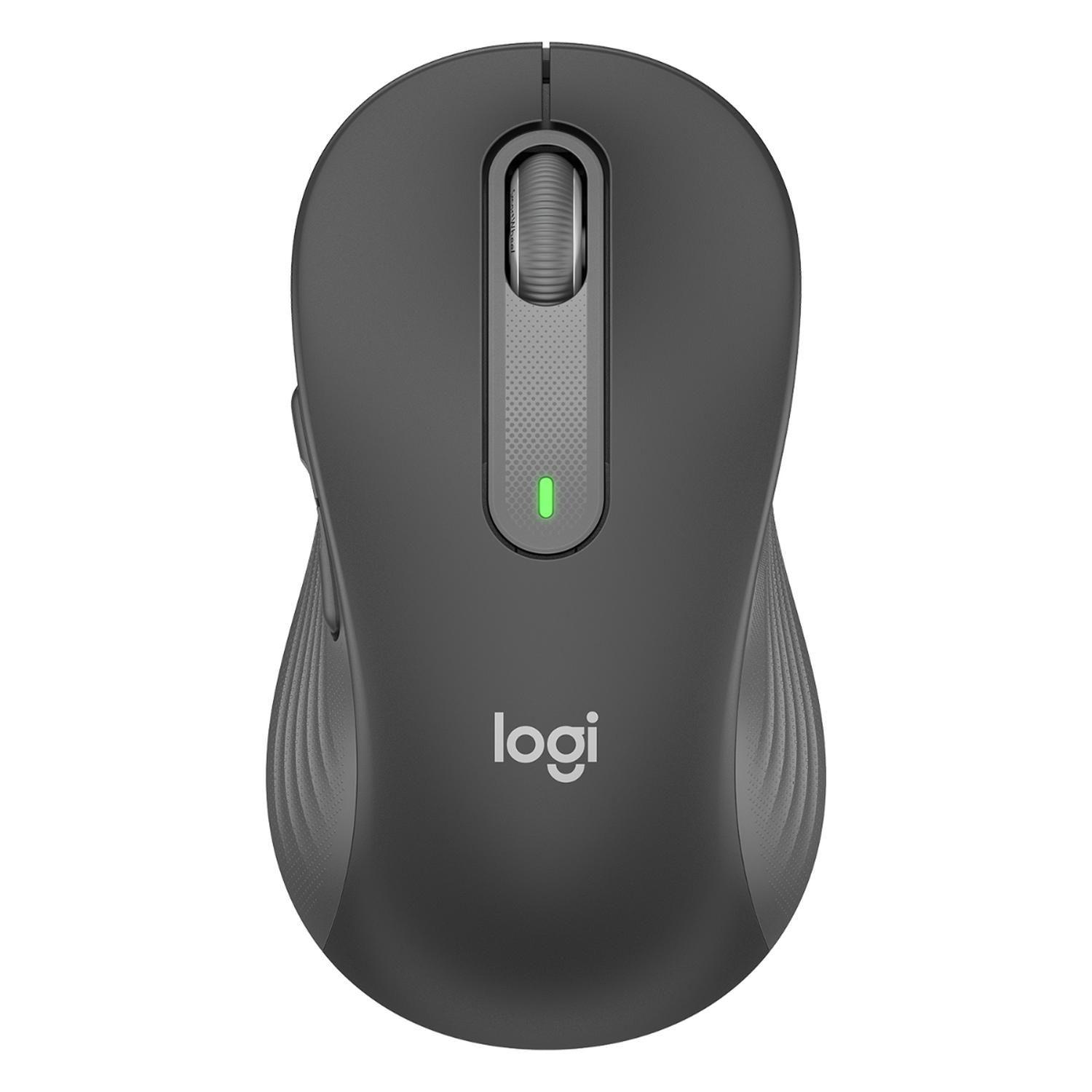 Mouse Inalambrico Logitech Signature M650 L Grafito-0
