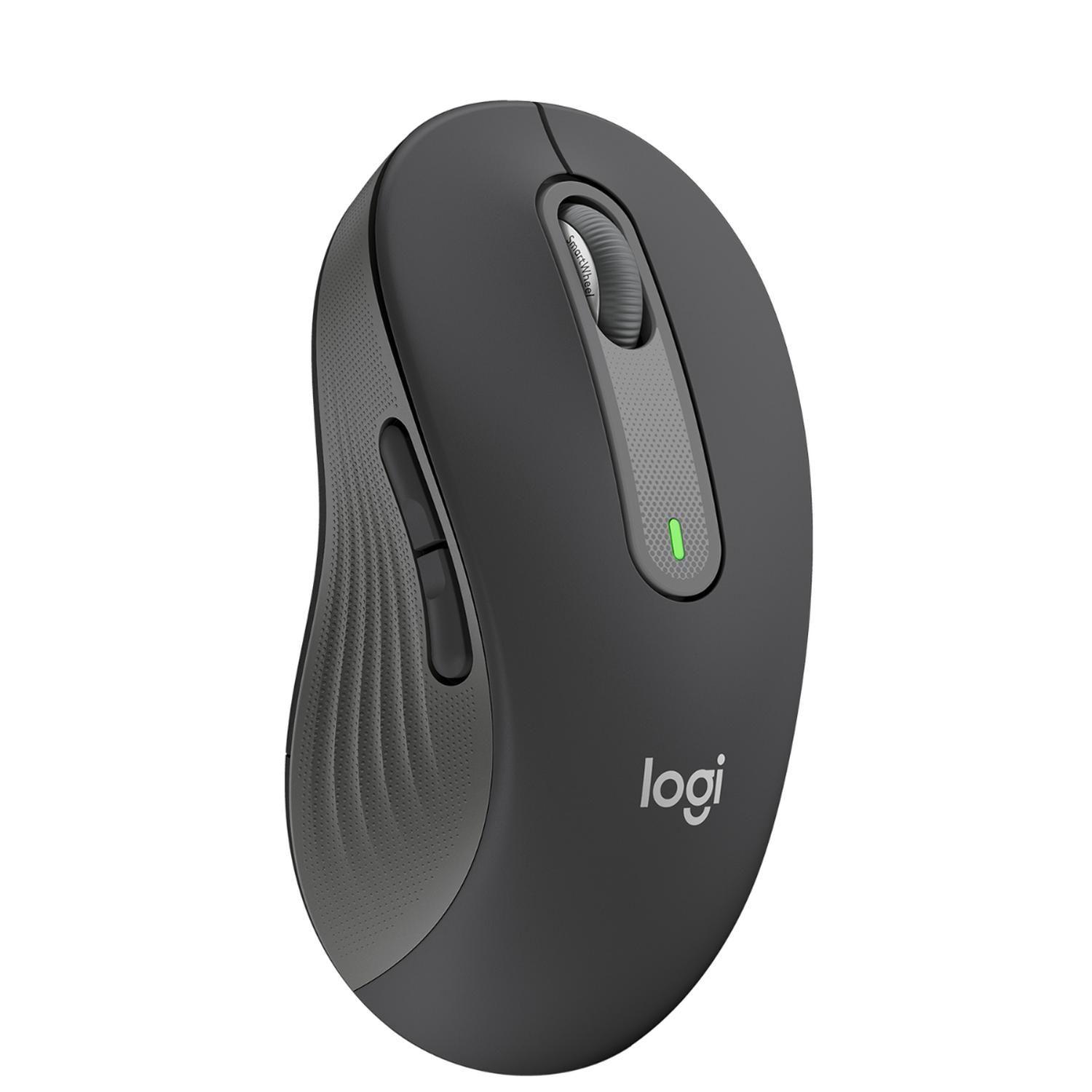 Mouse Inalambrico Logitech Signature M650 L Grafito-3