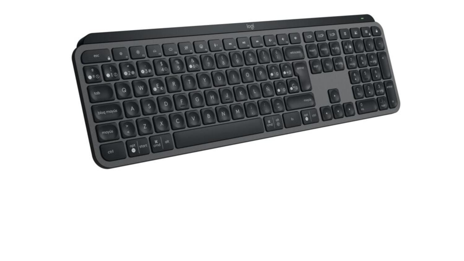 Logitech Teclado inalambrico MX Keys S Grafito Español-1