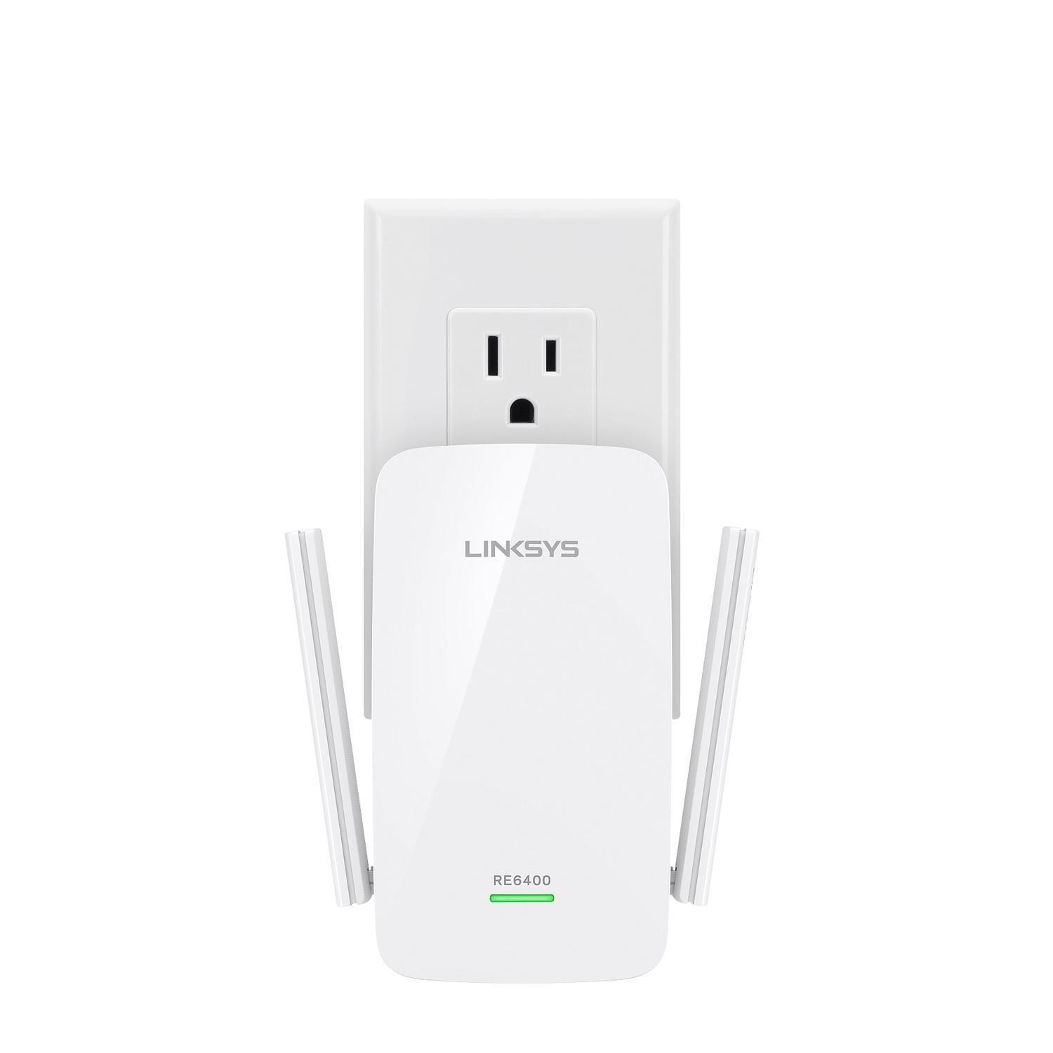 Extensor De Señal Wifi Linksys Re6400 Ac1200 Doble Banda Blanco-1