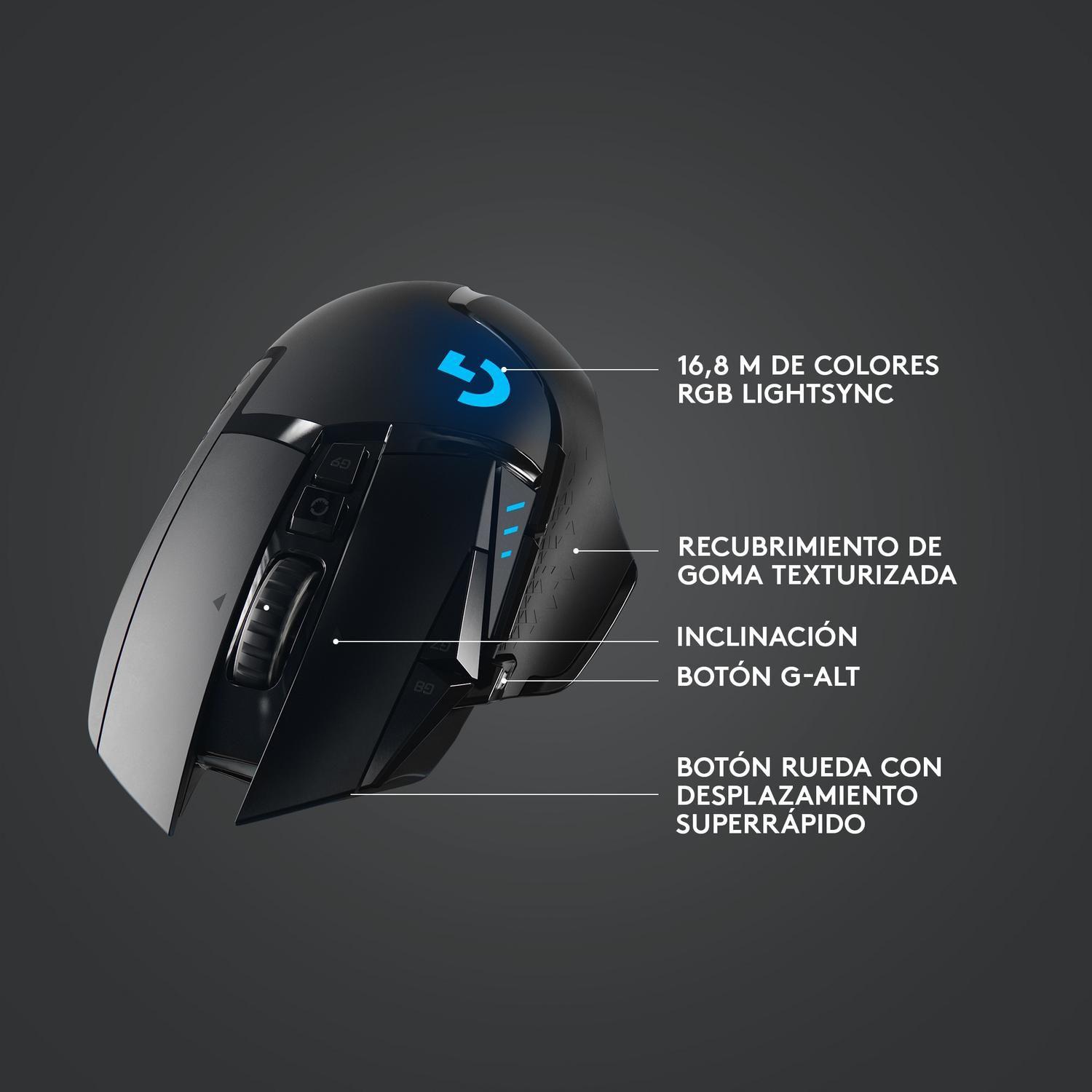Logitech Mouse Bluetooth G502 Lightspeed-5