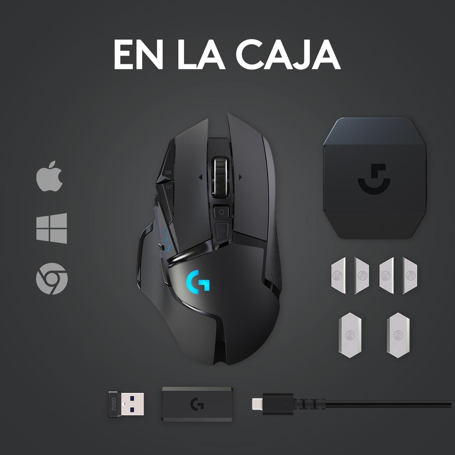 Logitech Mouse Bluetooth G502 Lightspeed-9