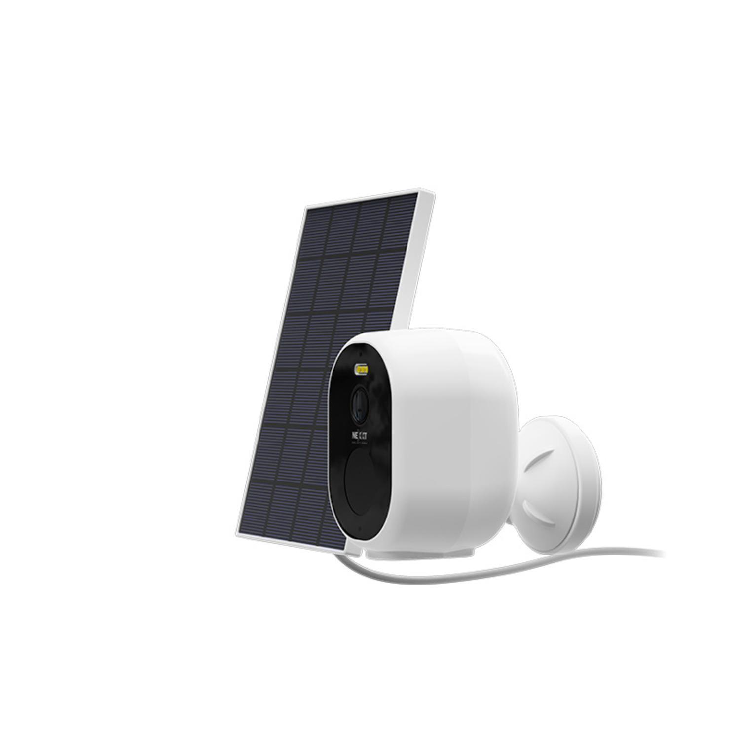 Cámara Wi-Fi exterior Nexxt a bateria 2K + panel solar-2