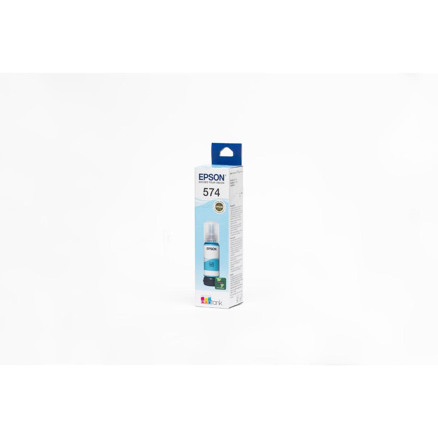 Botella de Tinta Epson T574 Cyan Light-2