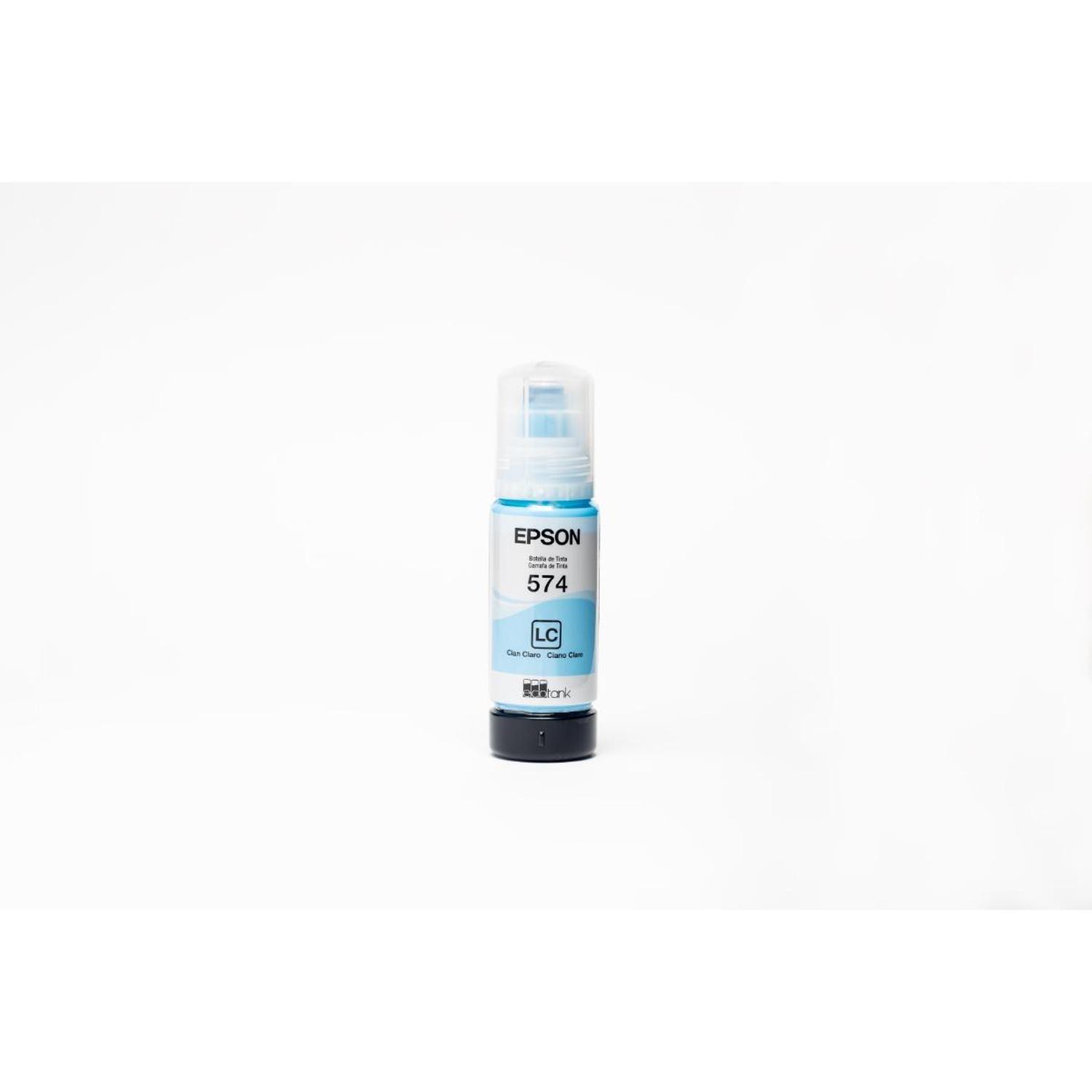 Botella de Tinta Epson T574 Cyan Light-3