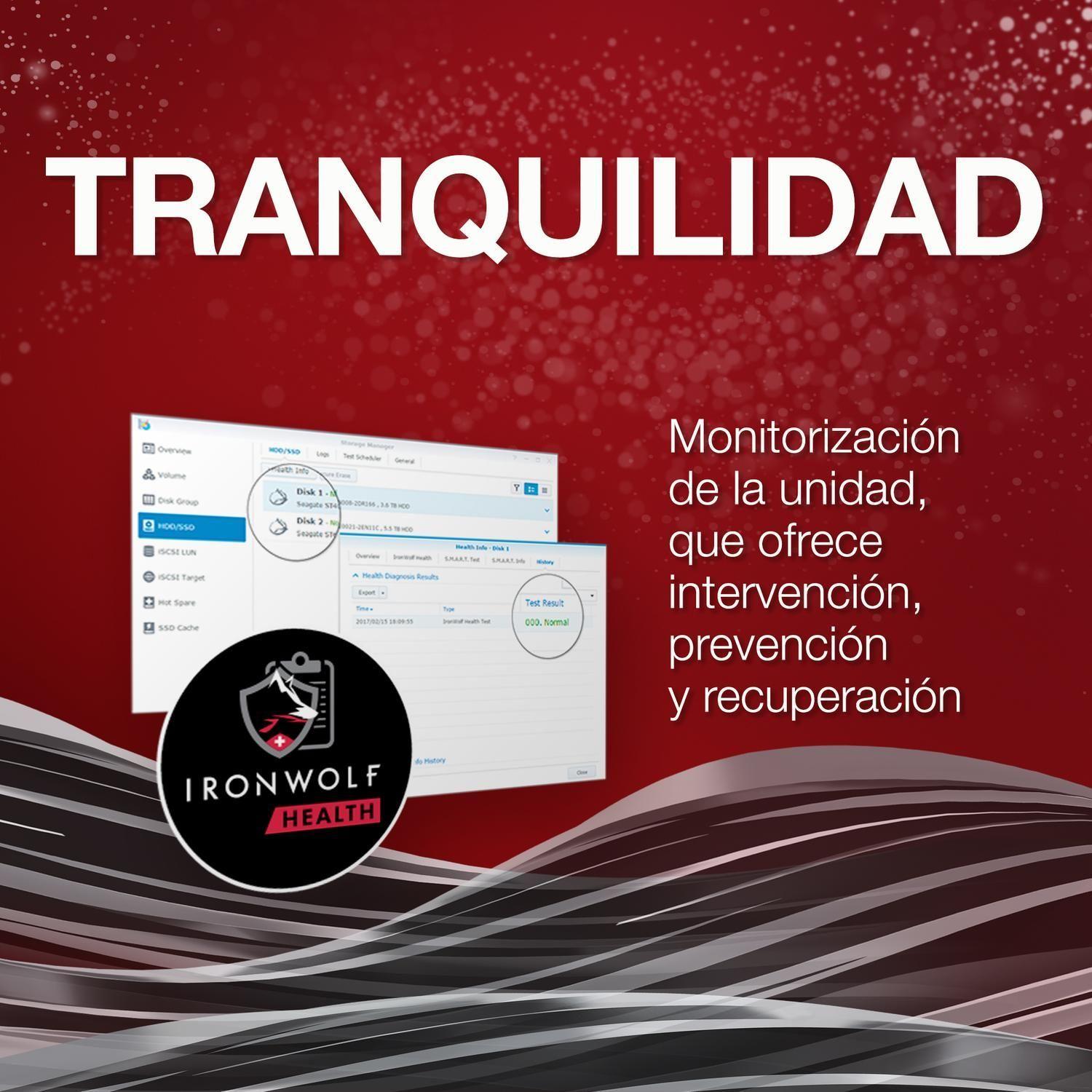 Disco Duro Interno Seagate 12TB IronWolf Pro3.5" 7200RPM-4