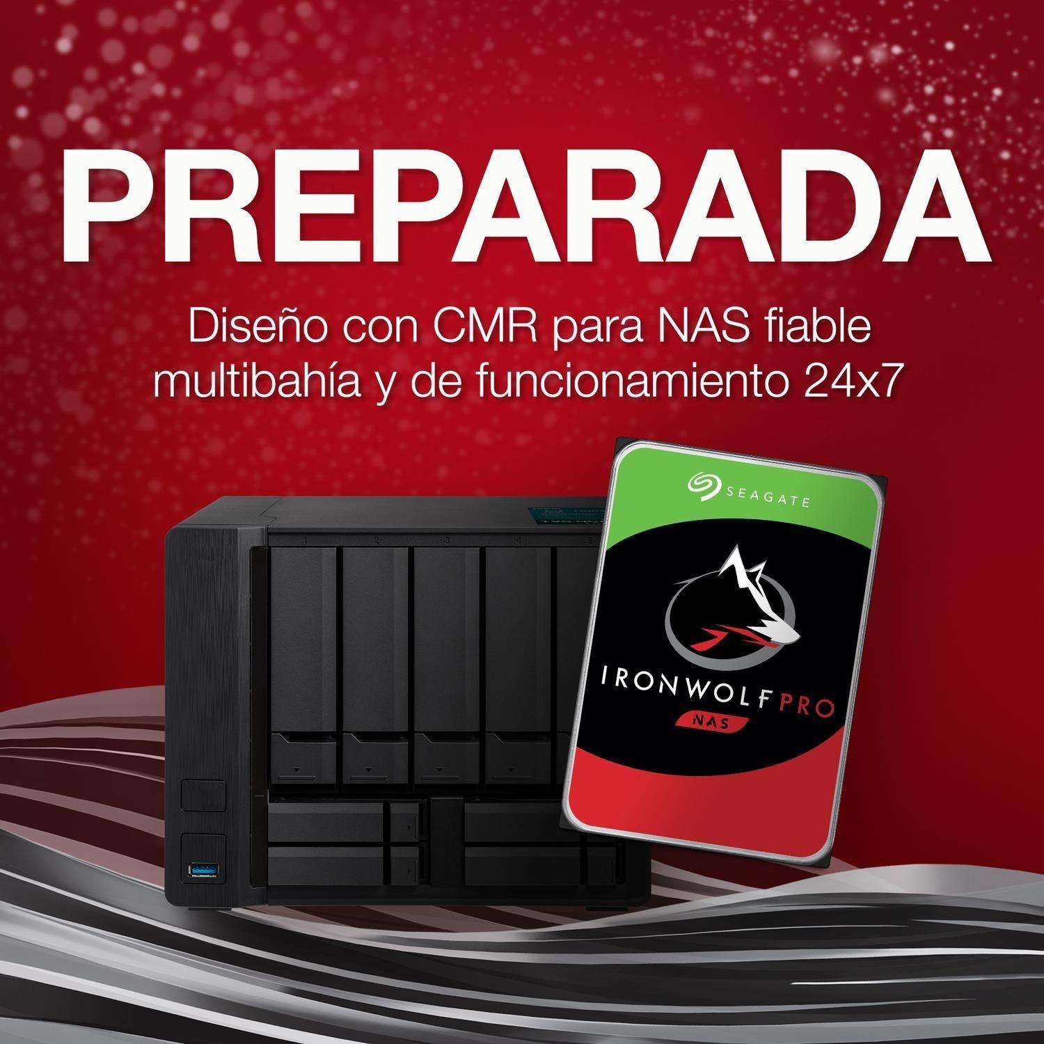 Disco Duro Interno Seagate 12TB IronWolf Pro3.5" 7200RPM-7