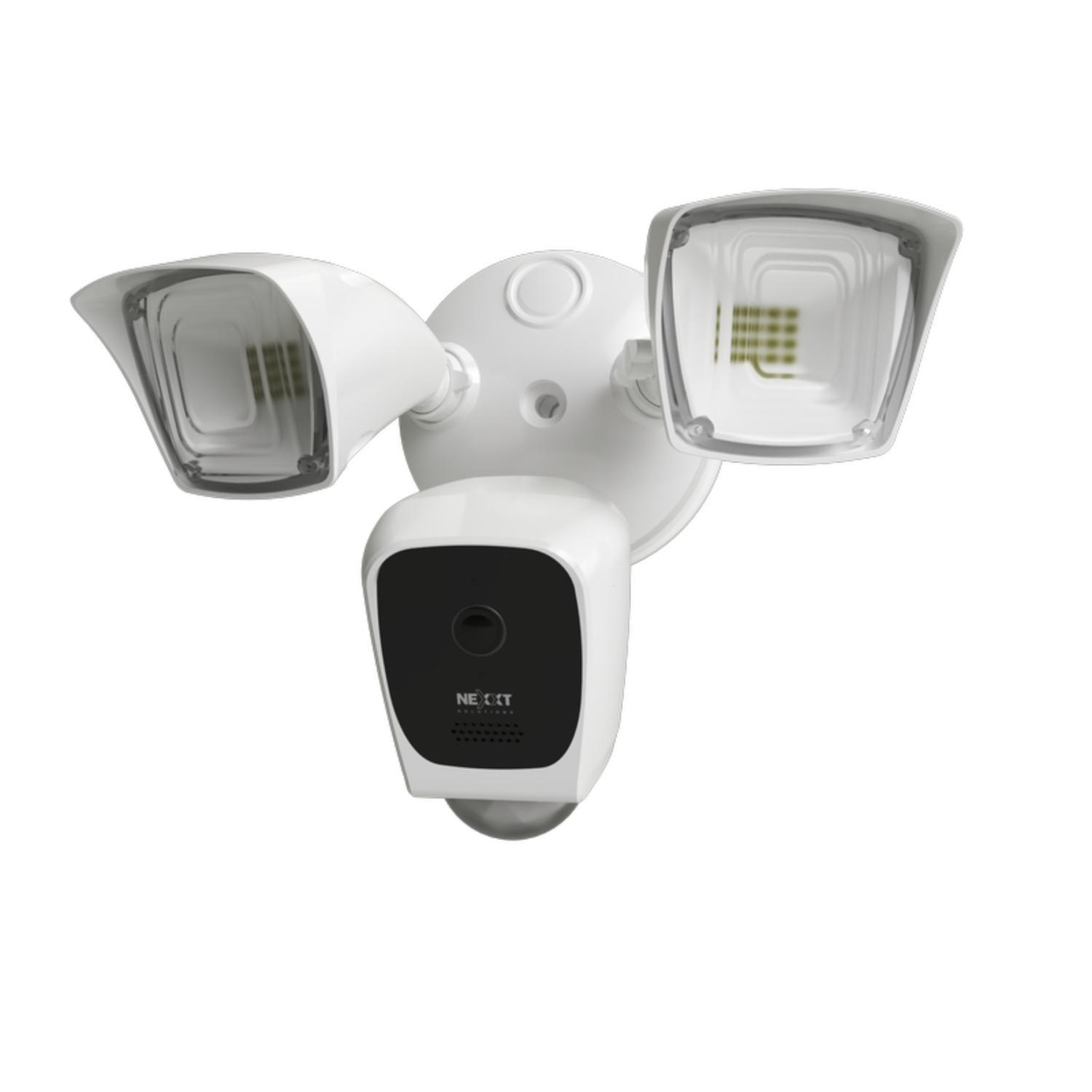 Cámara Wi-Fi Exterior Nexxt 2K con 2 focos LED-2