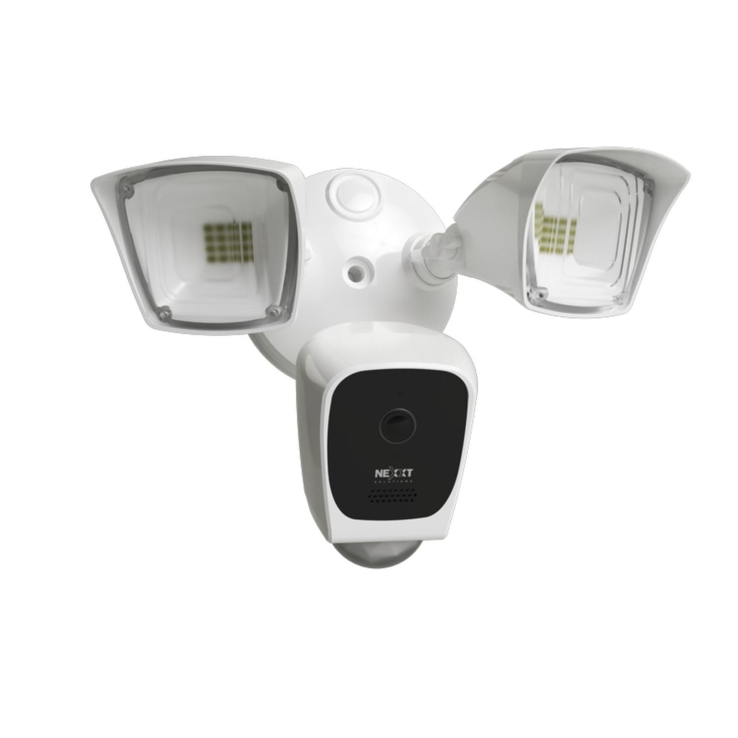 Cámara Wi-Fi Exterior Nexxt 2K con 2 focos LED-3