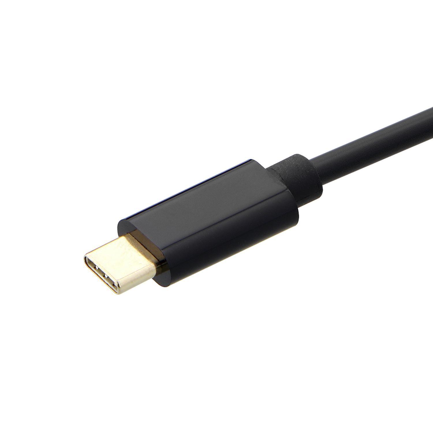 Cable HDMI Macho a USB-C Macho en Caja Xtech XTC-545 Negro-2