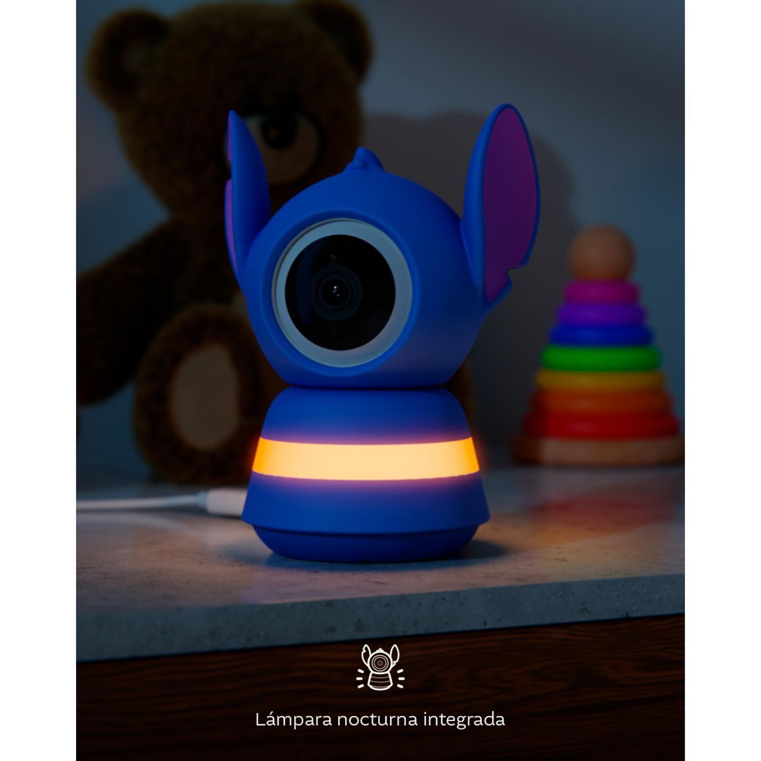 Cámara wifi monitor de Bebe Edición Stitch-3
