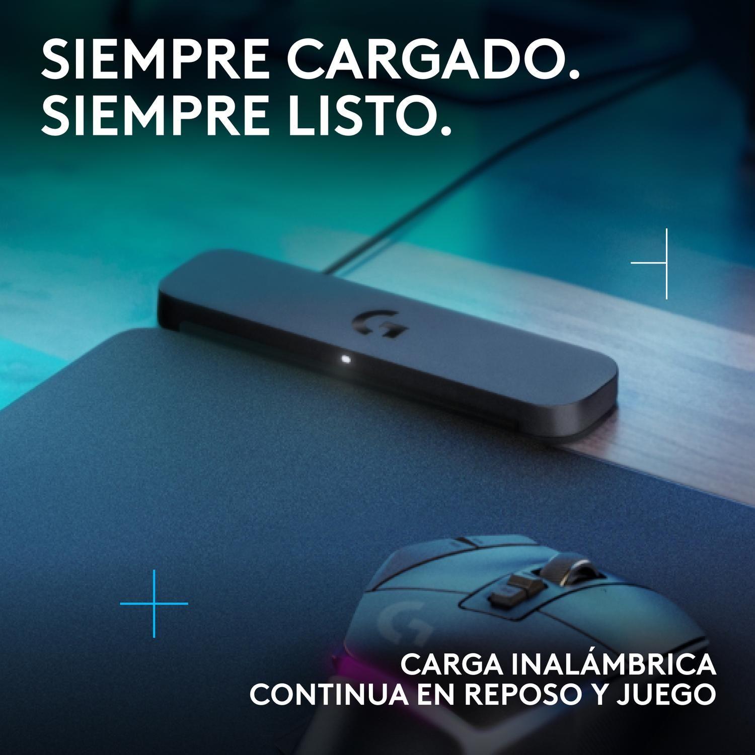Mousepad Gamer Logitech Carga inalambrica Powerplay 2-1