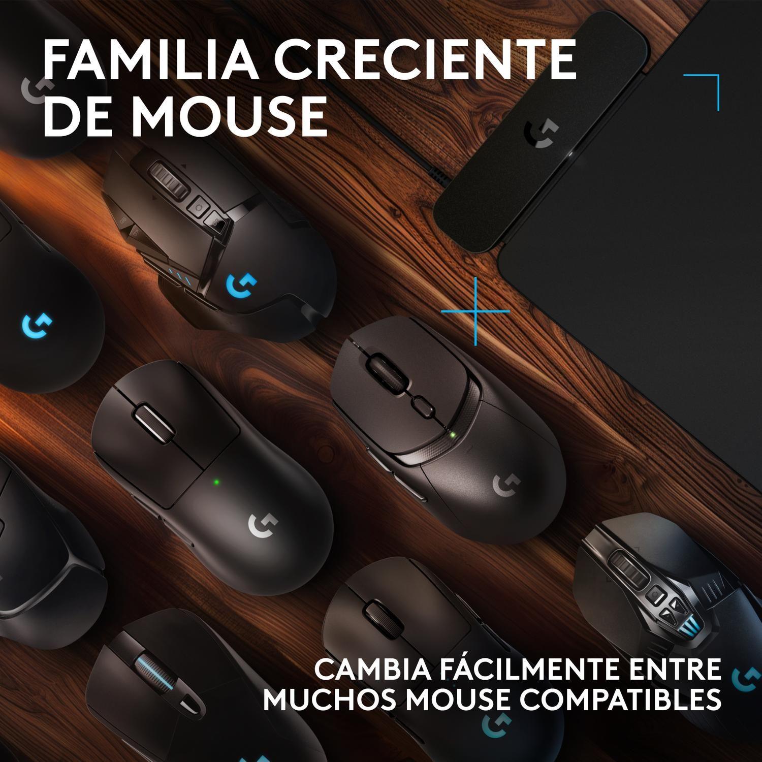 Mousepad Gamer Logitech Carga inalambrica Powerplay 2-4