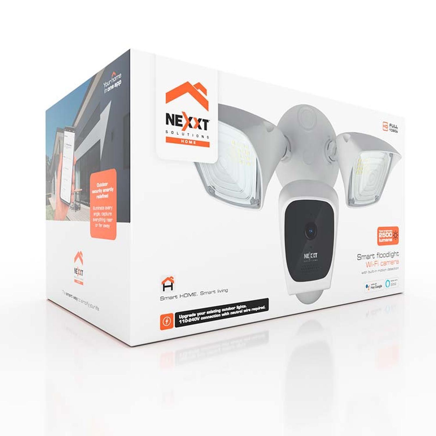Cámara Nexxt Outdoor Floodlight Camera-5