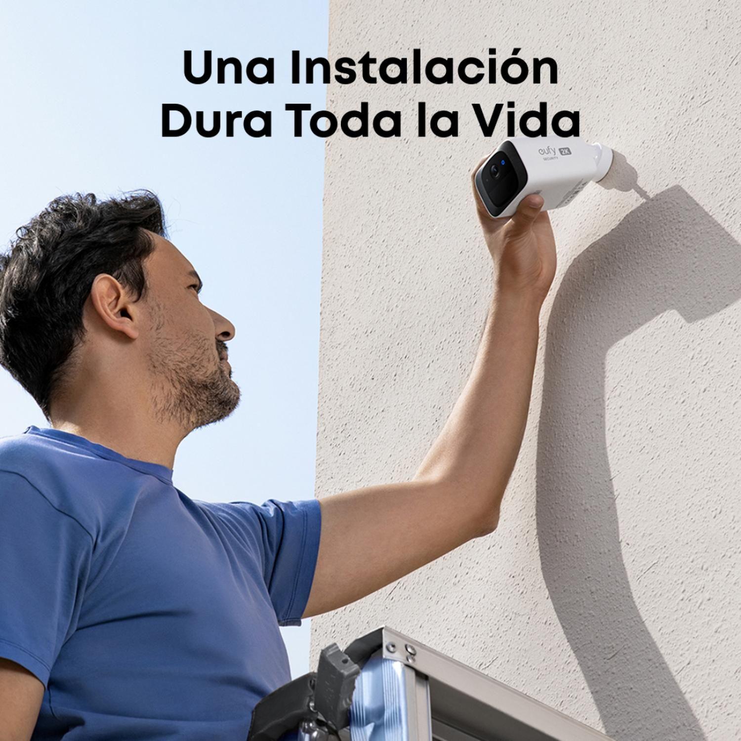 Cámara de Seguridad Solar Inalámbrica 2K Eufy S220-3