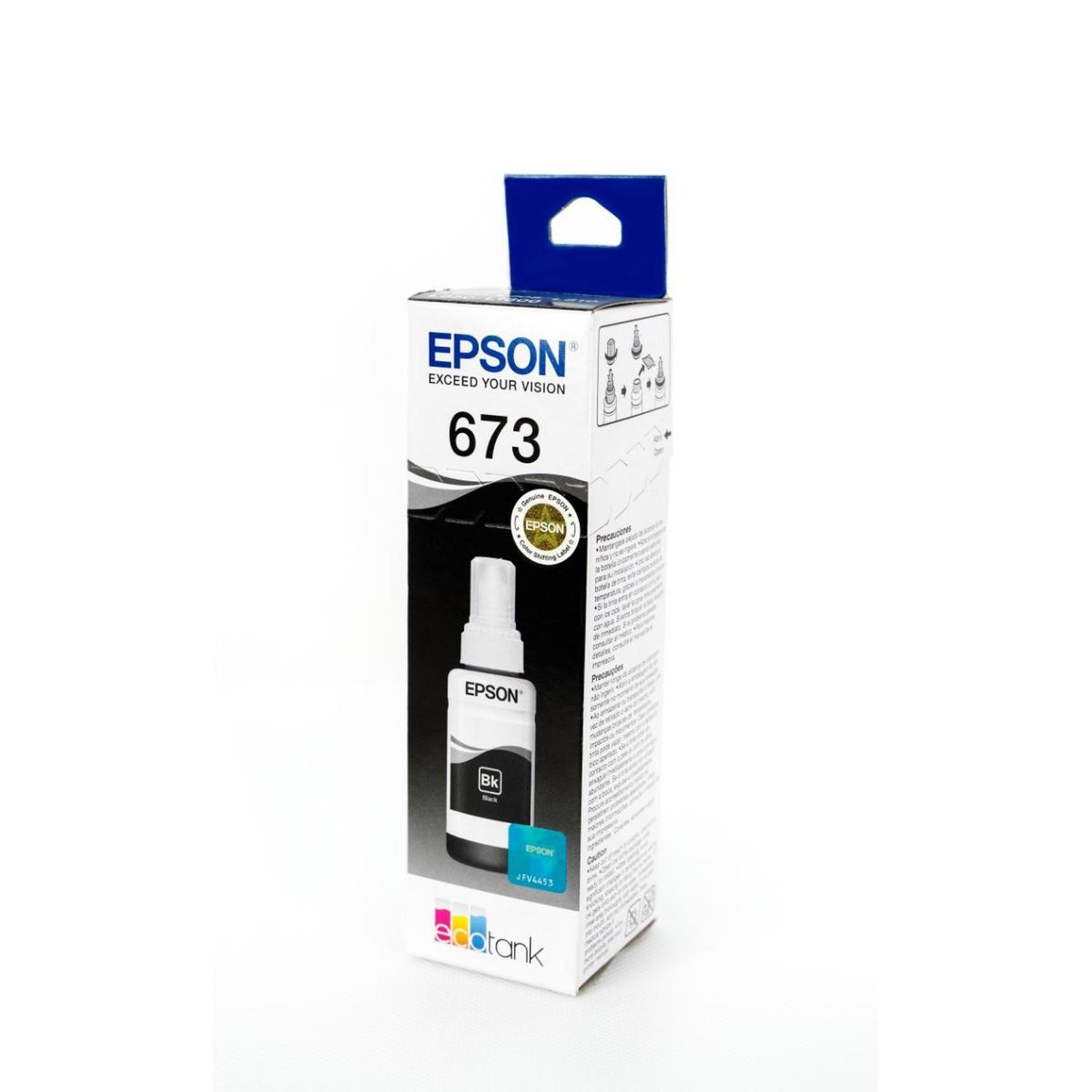 Botella de Tinta Epson T673 Negra-3