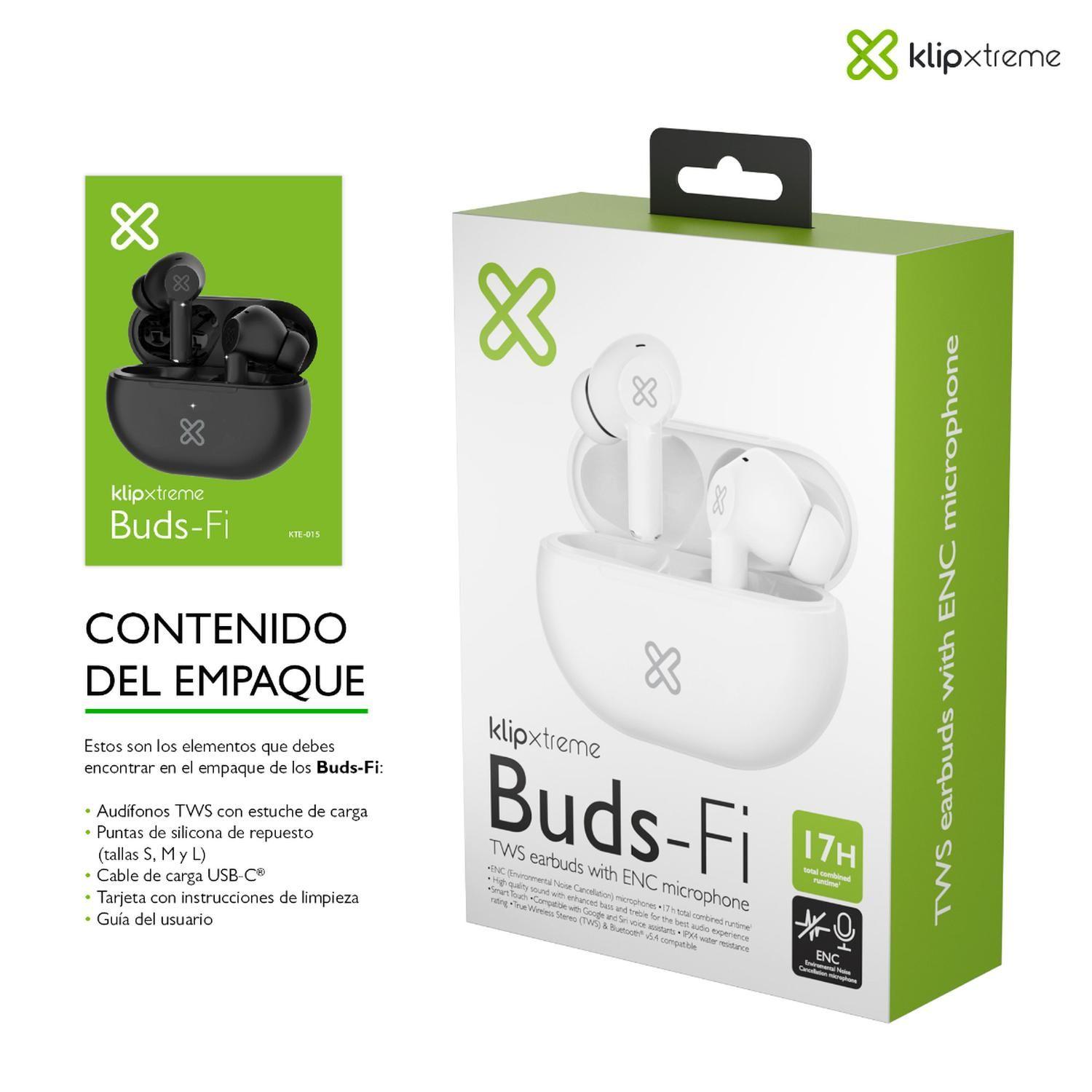Klip Xtreme Audifonos TWS Buds-Fi Blanco KTE-015WH-5