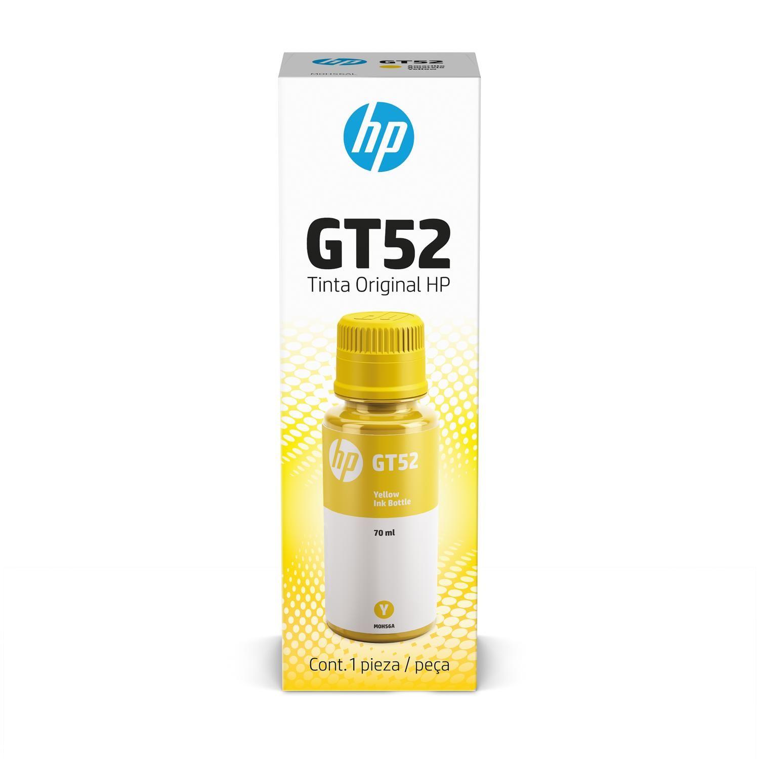 Botella de tinta HP GT52 Amarillo-2