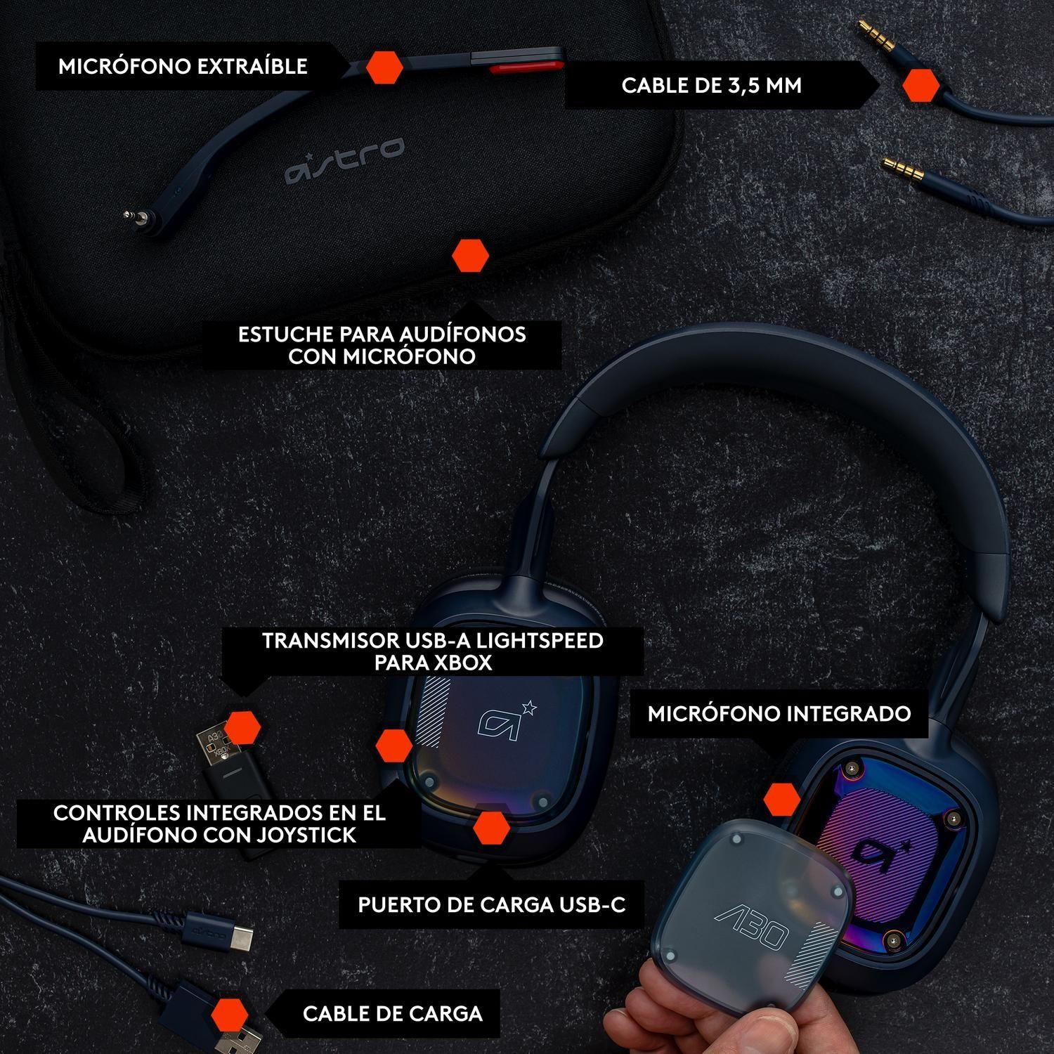 Audifono Gamer Inalambrico Astro A30 Xbox Azul-6