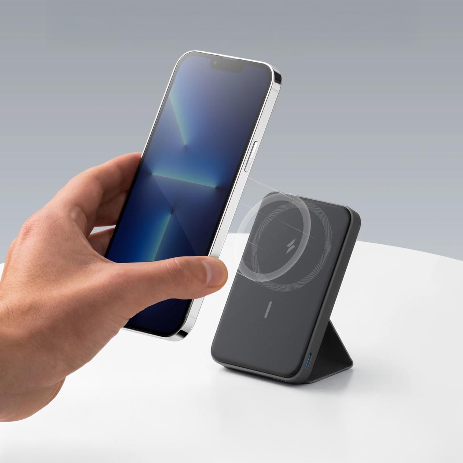 Cargador Portátil Power Bank Magnética Anker 622 MagGo Black-3