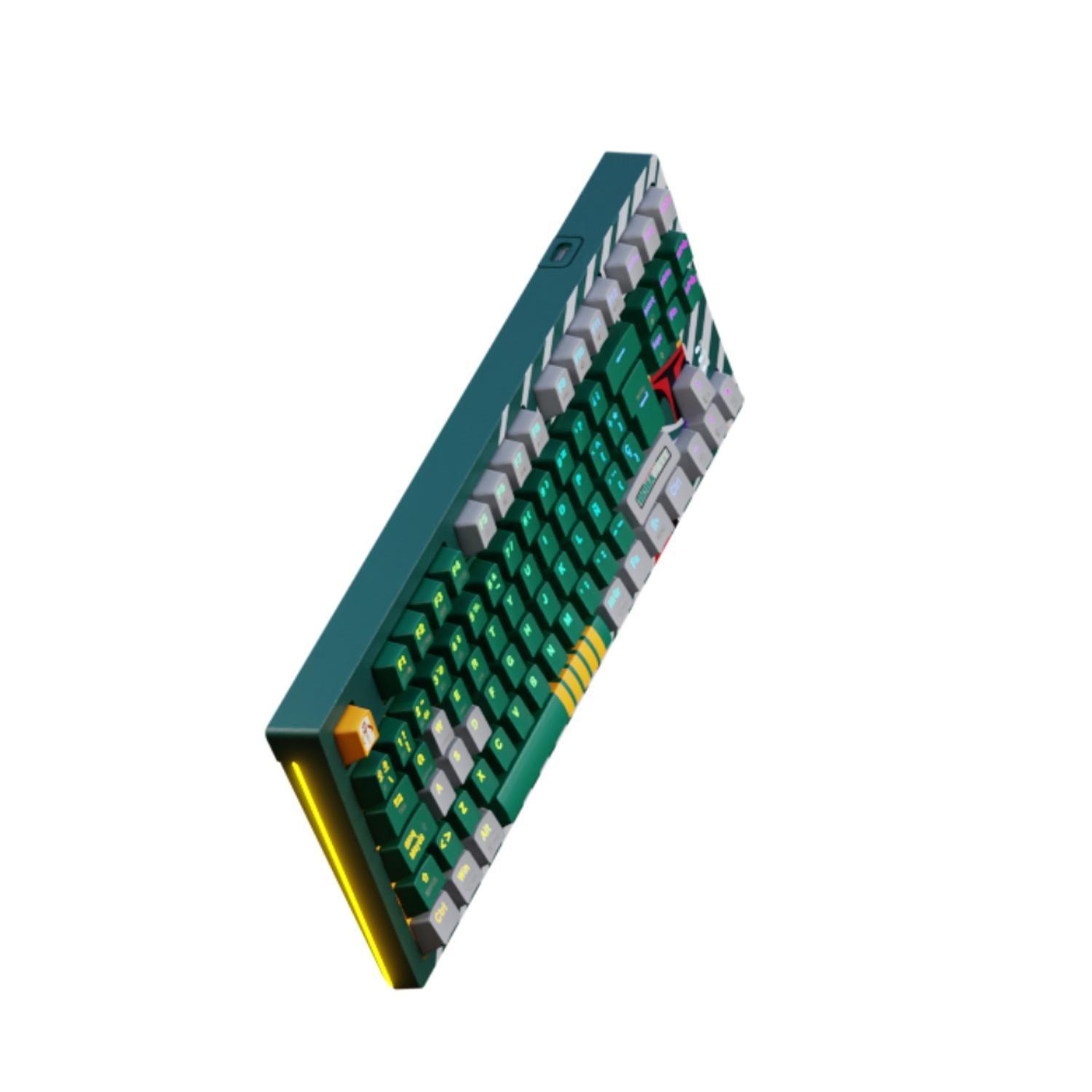 Teclado inalámbrico Primus TKL Ballista Boba Fett Verde-2