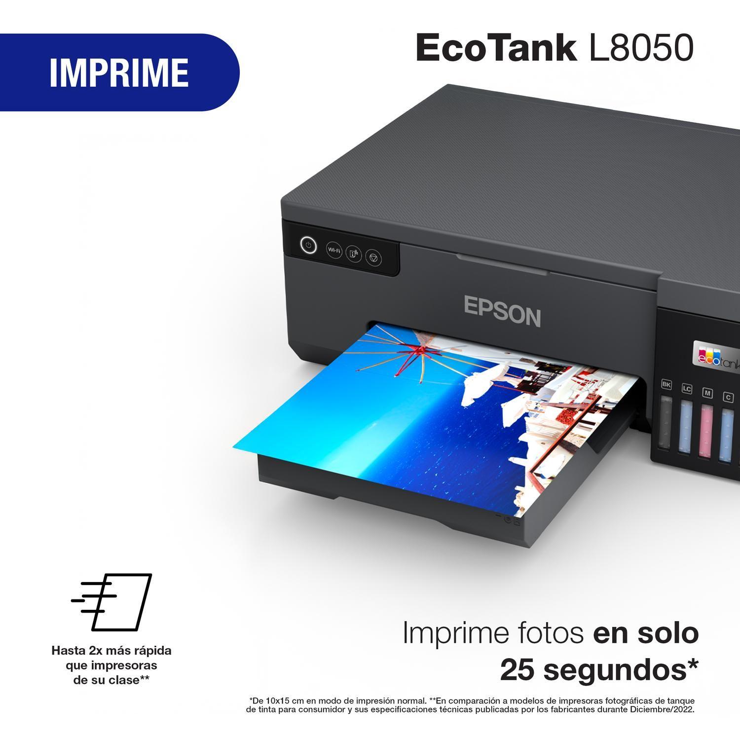 Impresora Epson Ecotank L8050 fotográfica Wi-fi-4