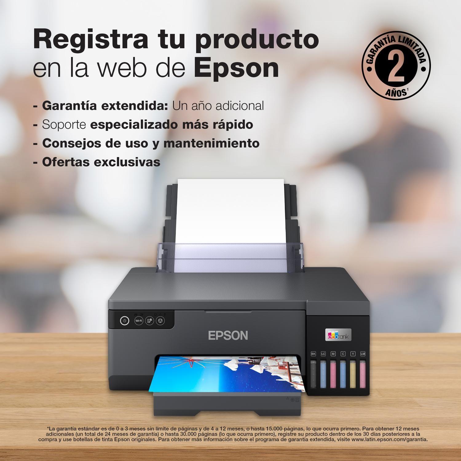 Impresora Epson Ecotank L8050 fotográfica Wi-fi-6