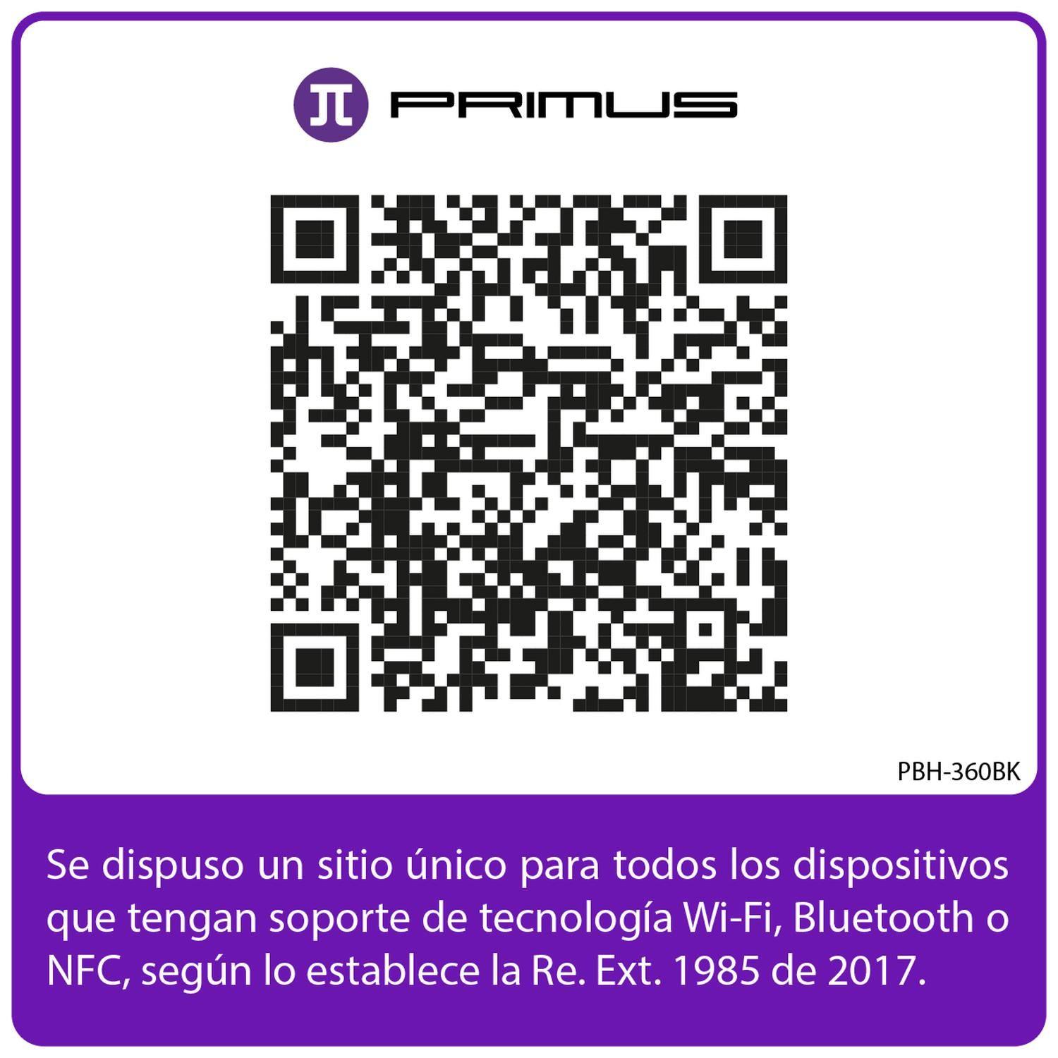 Audifionos Gamer inalambricos Primus con 2.4ghz Dongle Negro-5