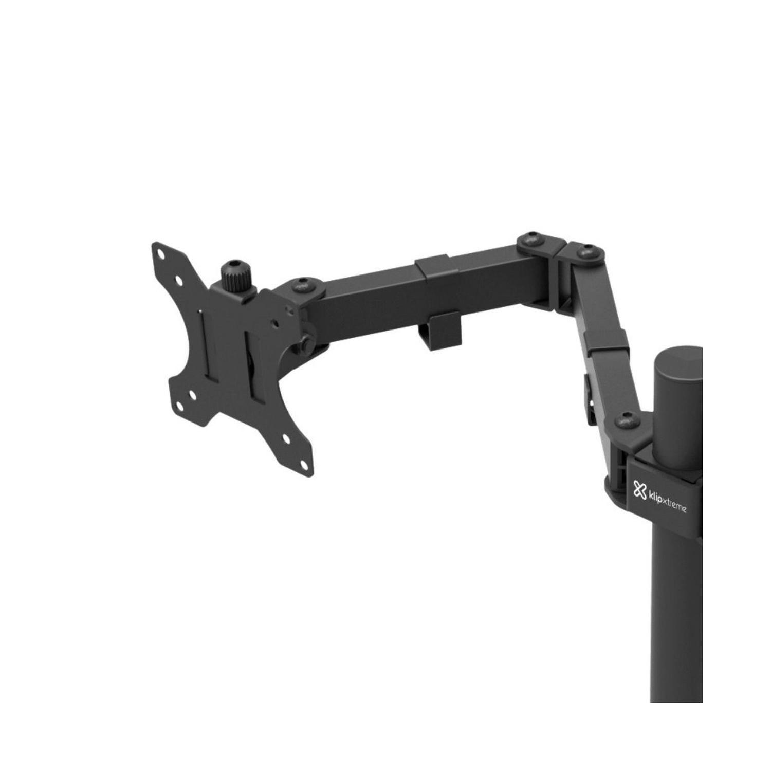 Soporte p/2 Monitores 13 a 27' c/Prensa KlipXtreme KPM-310-4