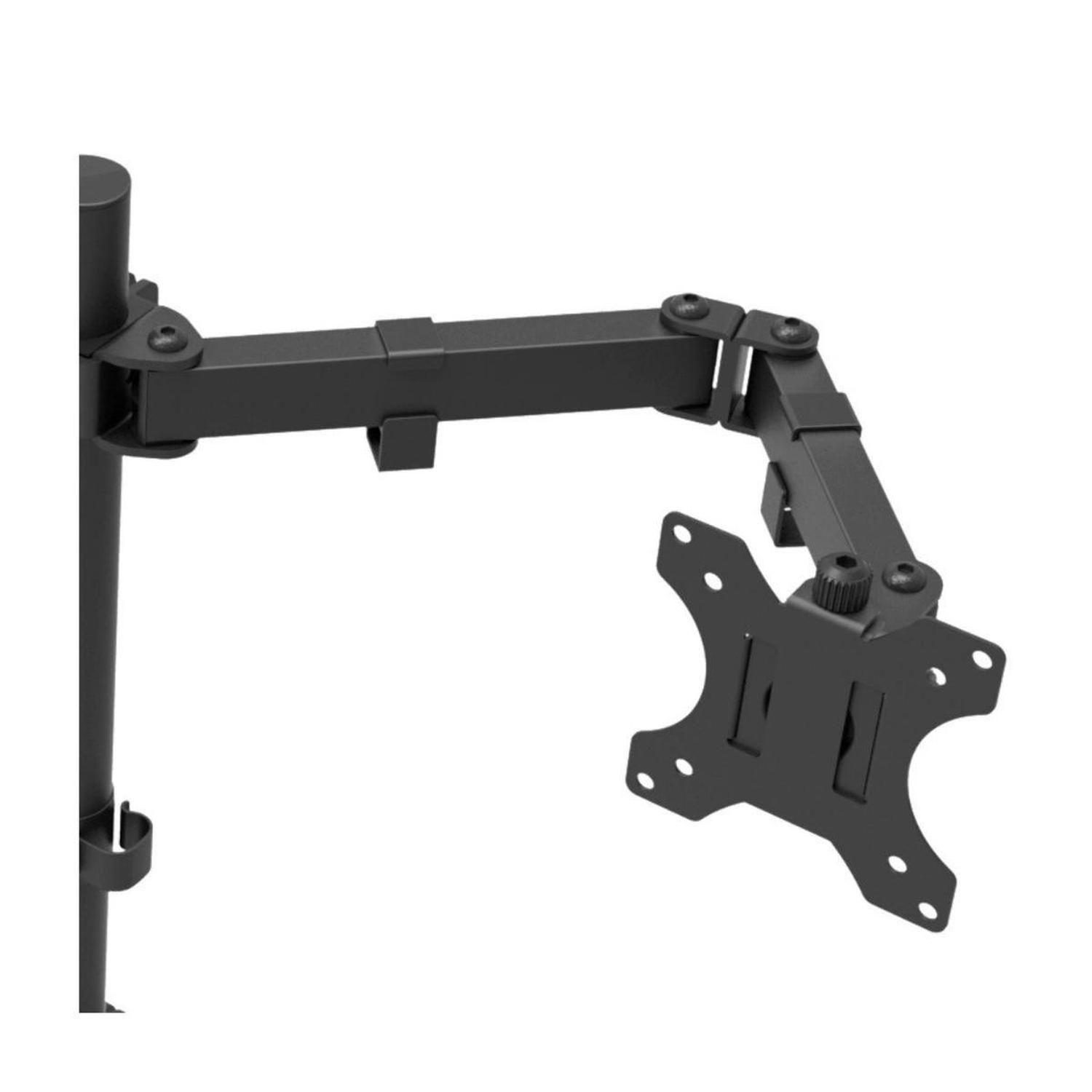 Soporte p/2 Monitores 13 a 27' c/Prensa KlipXtreme KPM-310-2