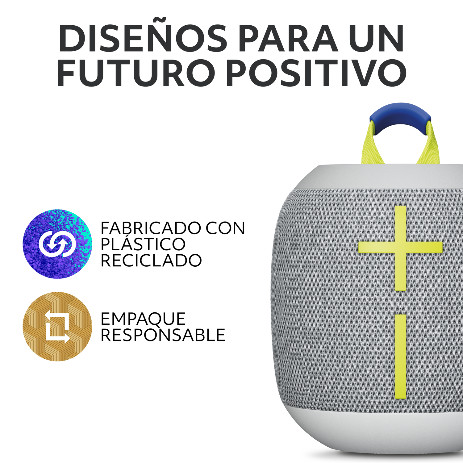 Parlante Bluetooth Logitech UE Wonderboom 4 Gris-5