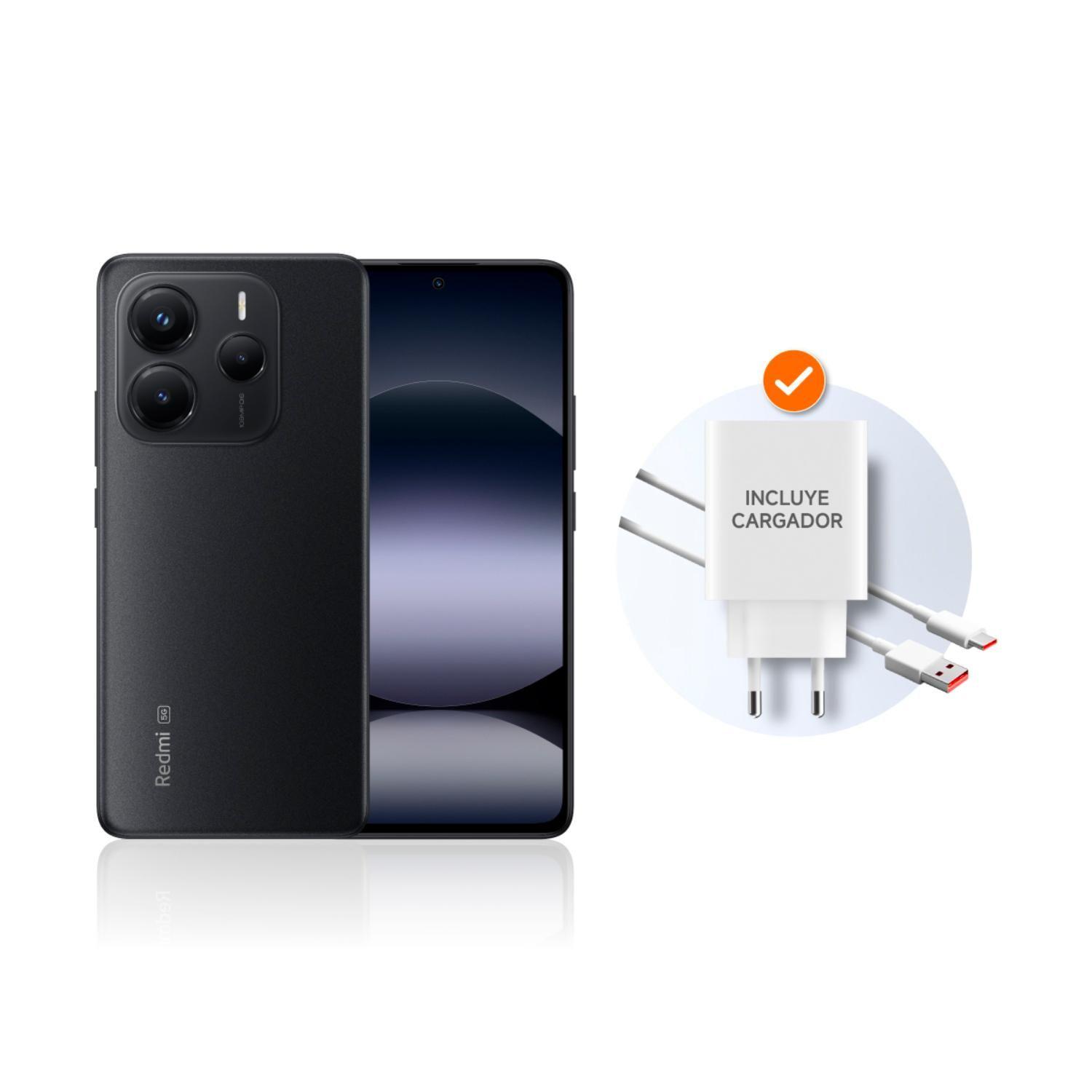 KIT Celular Redmi Redmi Note 14 5G 256GB Midnight Black + Xiaomi Sound Pocket 5W-2