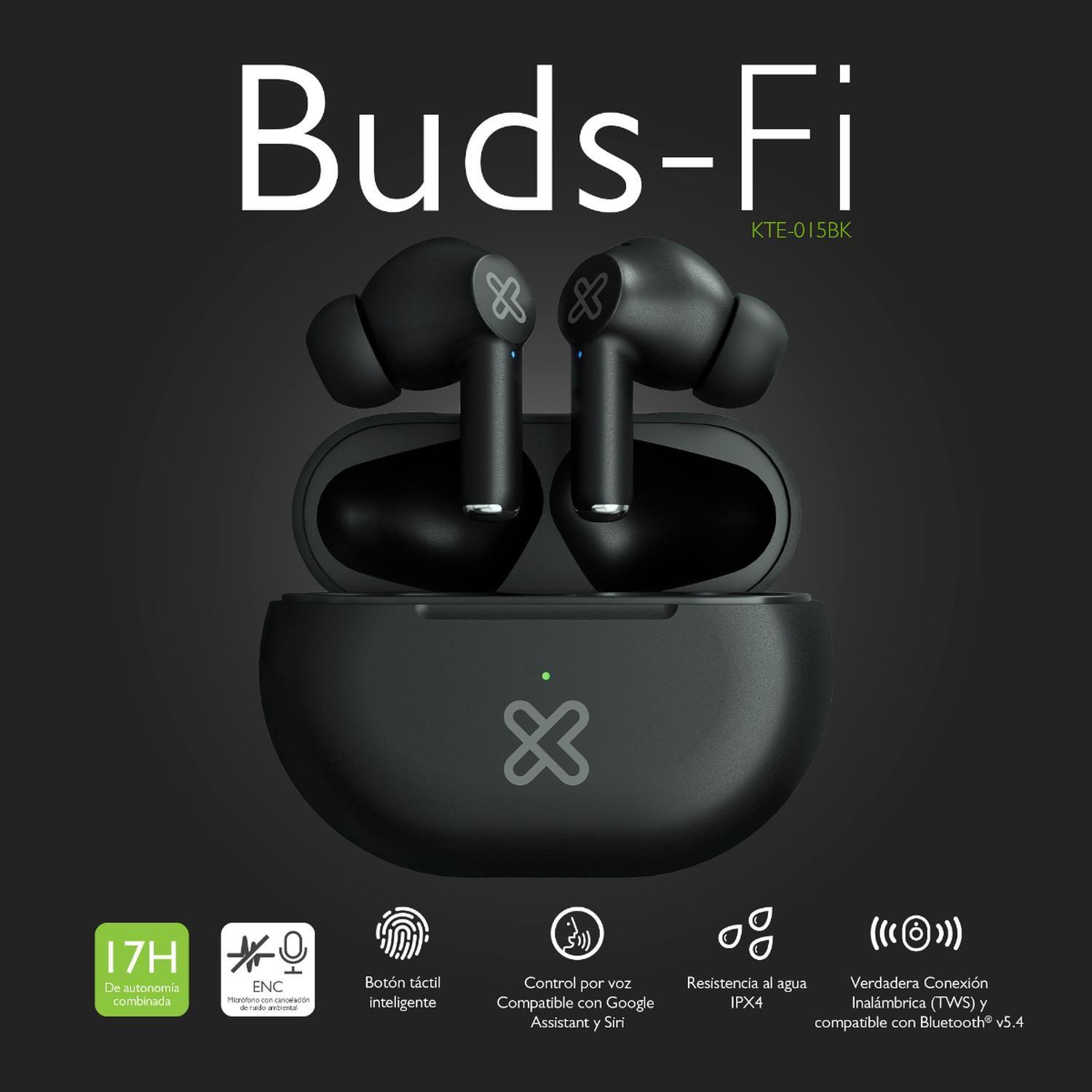 Klip Xtreme Audifonos TWS Buds-Fi Negro KTE-015BK-5
