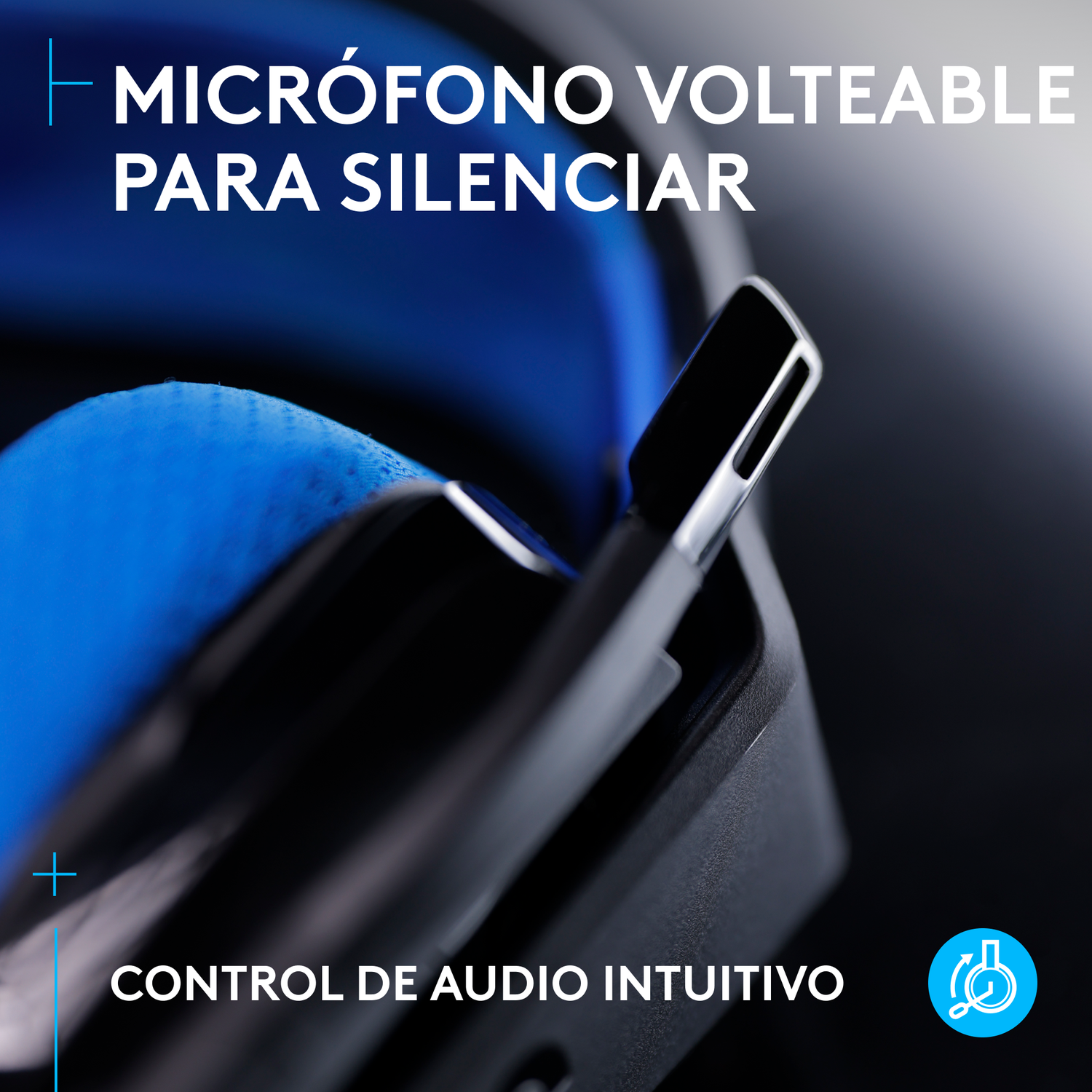 Audifono Gamer Inalambrico Logitech G535 Lightspeed Negro/Azul-6