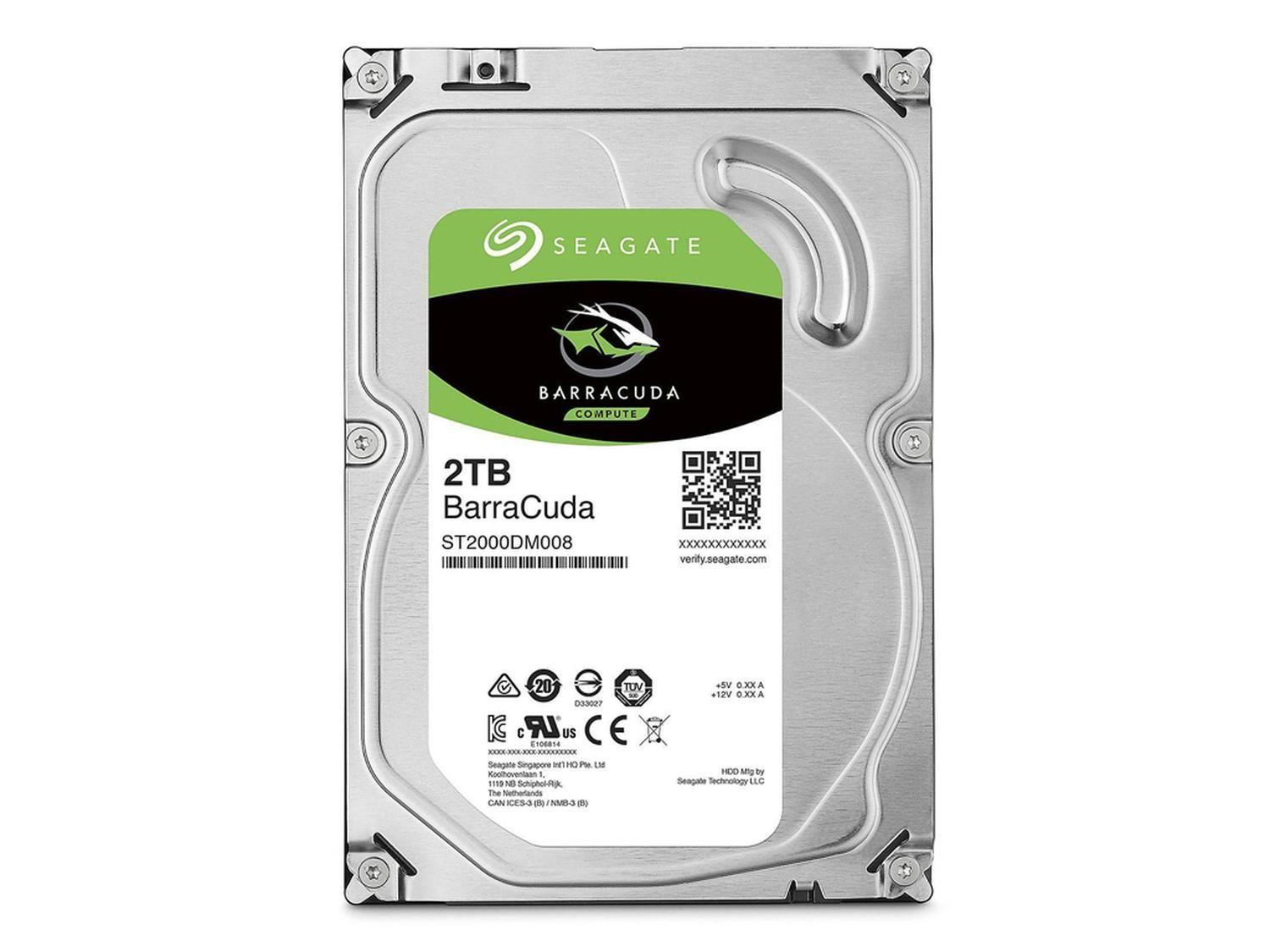 Disco Duro Interno Seagate 2TB Barracuda 3.5" 7200RPM Sata3 256MB verde claro-1