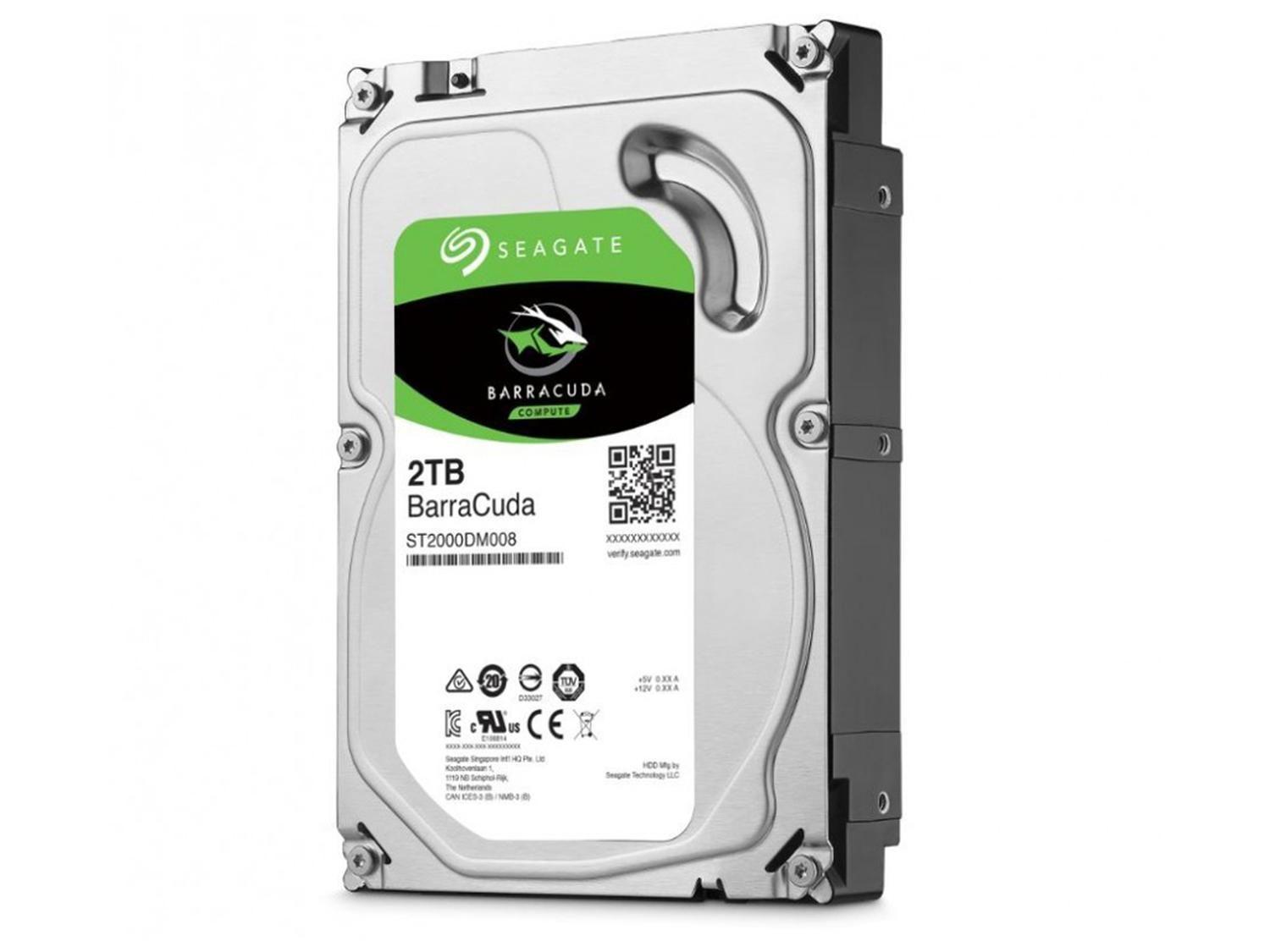 Disco Duro Interno Seagate 2TB Barracuda 3.5" 7200RPM Sata3 256MB verde claro-2