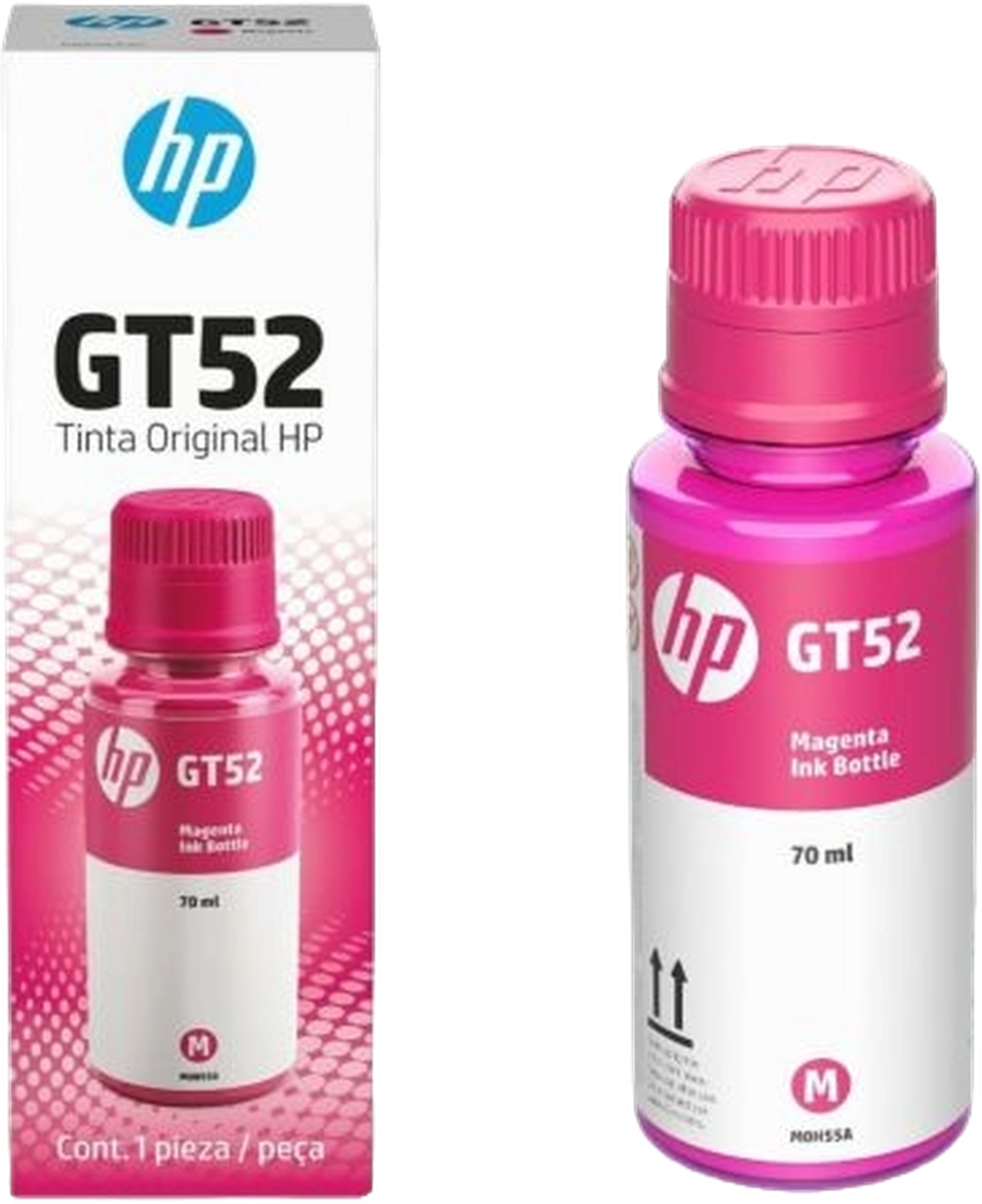 Botella de tinta HP GT52 magenta-0