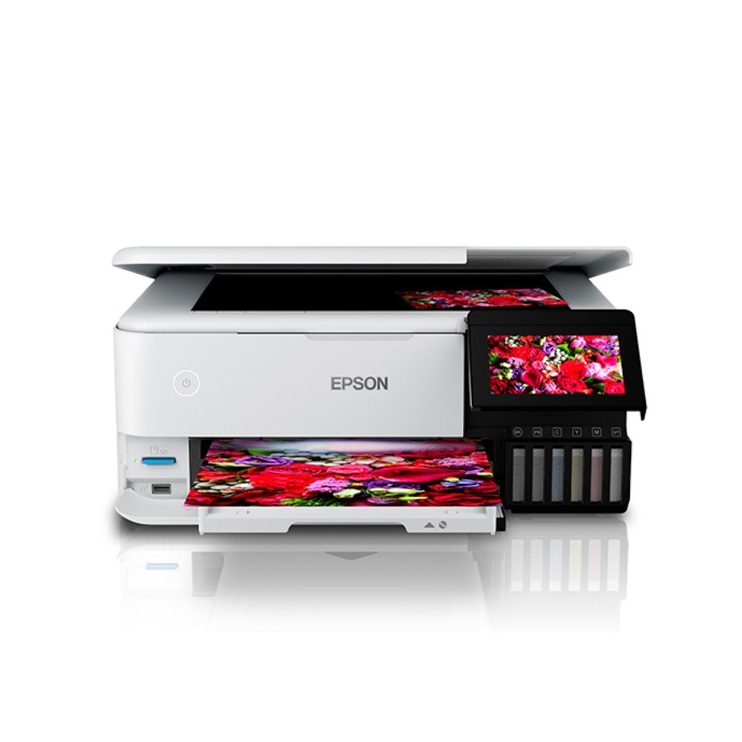 Impresora EPSON Multifunción 3 en 1 EcoTank Foto L8160 Wi-Fi-0