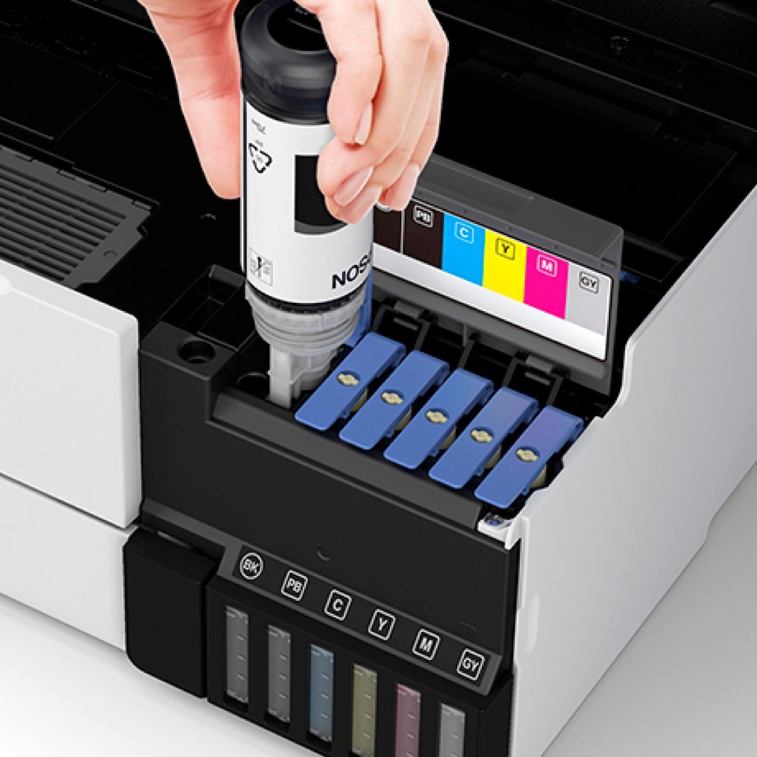 Impresora EPSON Multifunción 3 en 1 EcoTank Foto L8160 Wi-Fi-1