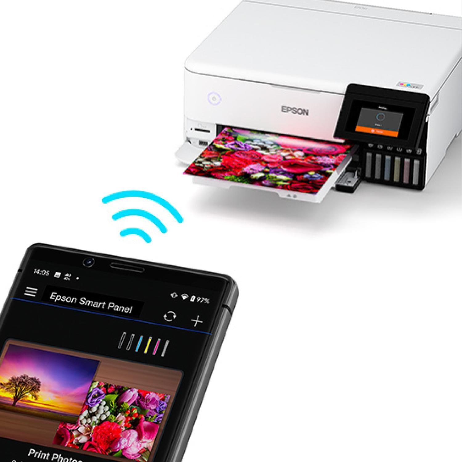 Impresora EPSON Multifunción 3 en 1 EcoTank Foto L8160 Wi-Fi-2