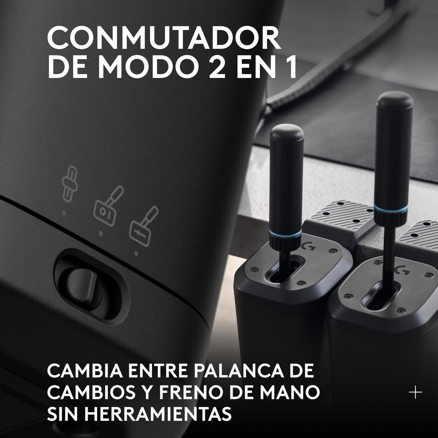 Palanca de cambios secuencial y freno de mano Logitech RS-1
