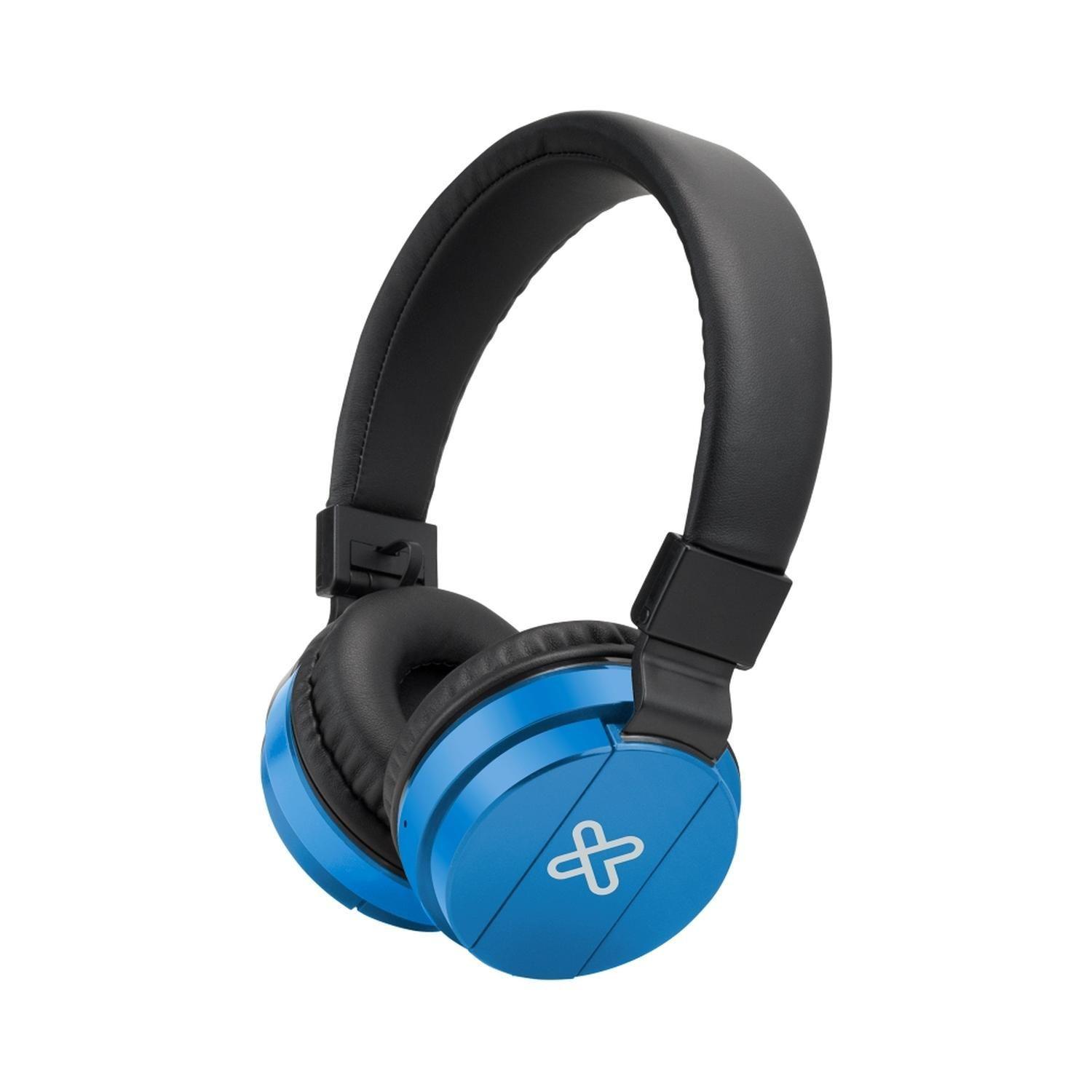 Audifonos BT c/mic auto 16 hrs Fury pro Klip xtreme KWH-001 azul-0